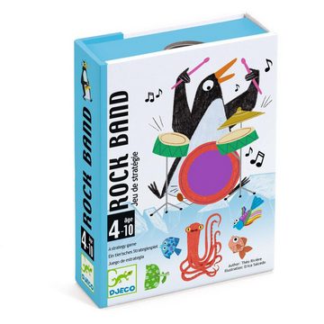 DJECO Spiel, Kartenspiel Rock Band Taktikspiel für Kinder ab 4 Jahren