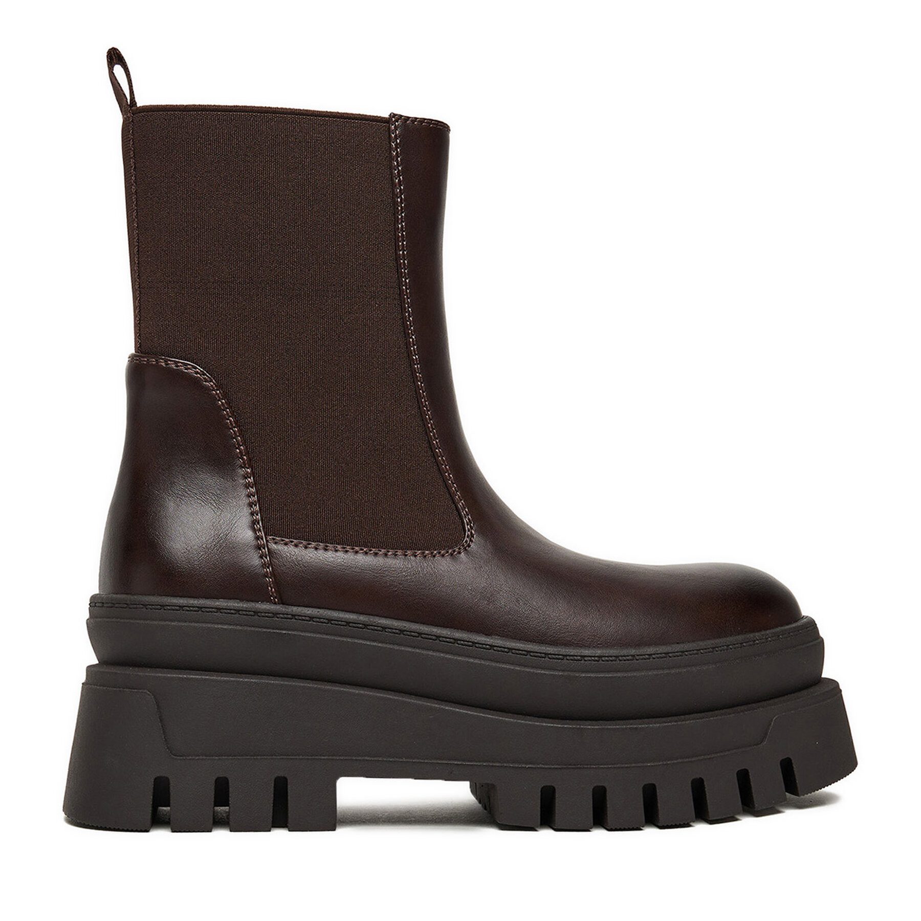 DeeZee Deezee Women's Chelsea Boots Brown CEO-HY60290S-1 Chelseaboots – Bild 5 von 5