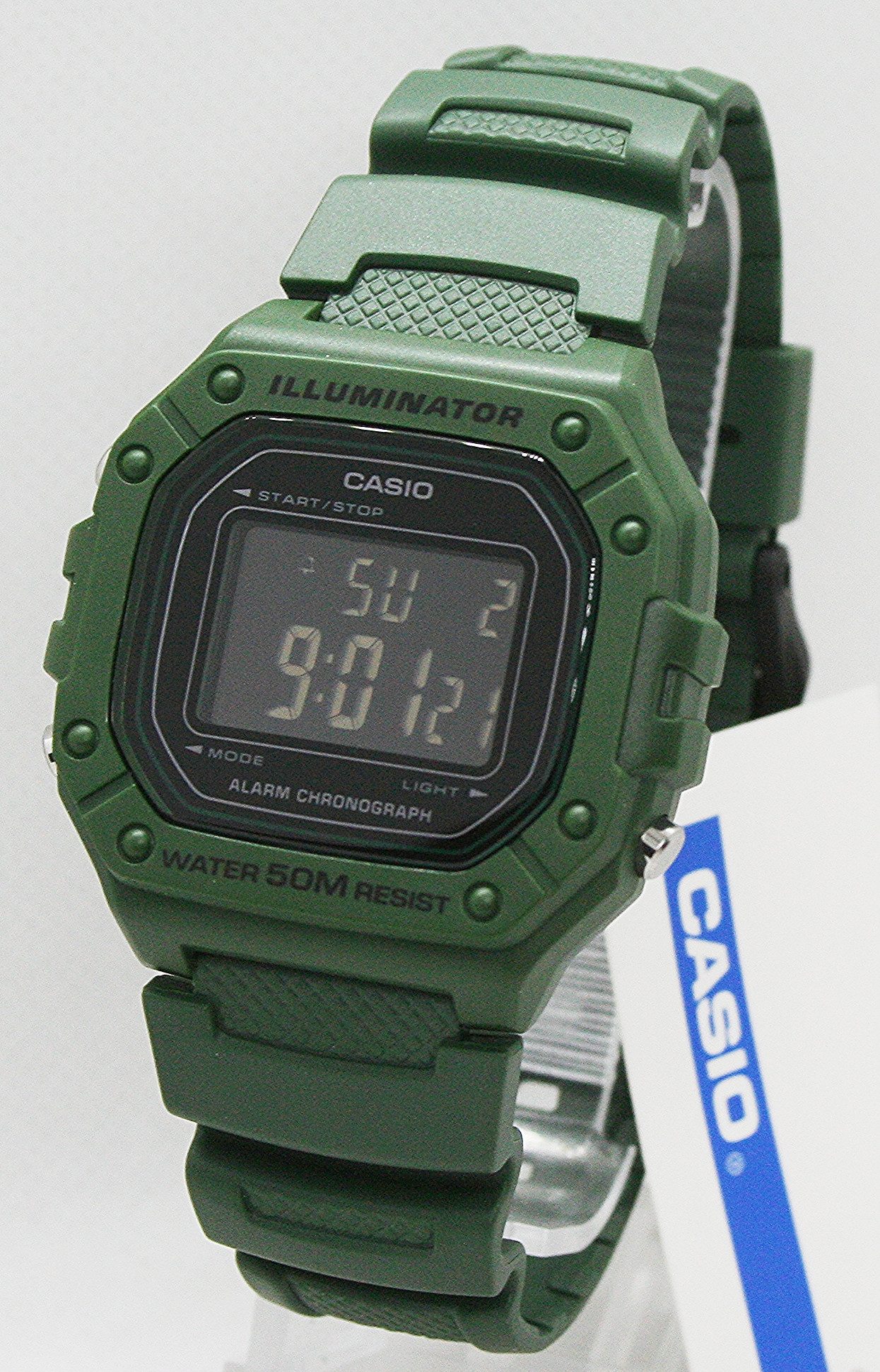 Digitaluhr Casio Digitaluhr W-218H-3BVEF
