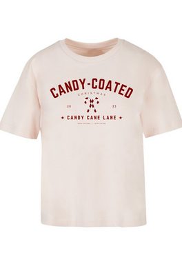 F4NT4STIC T-Shirt Weihnachten Candy Coated Christmas Weihnachten, Geschenk, Logo