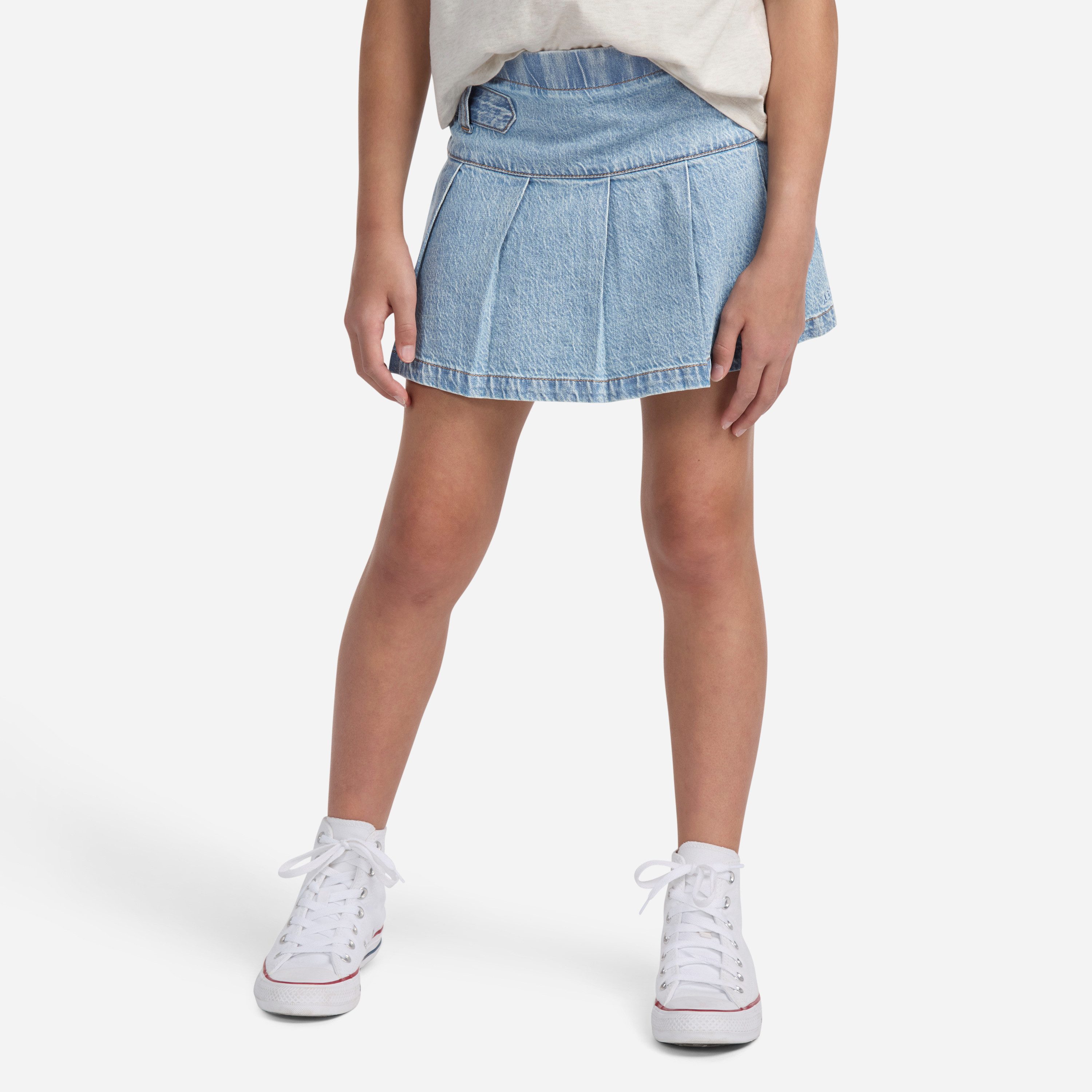 Abercrombie Kids Skort AFG PULL TAB PLEATED SKORT mit elastischem Bund
