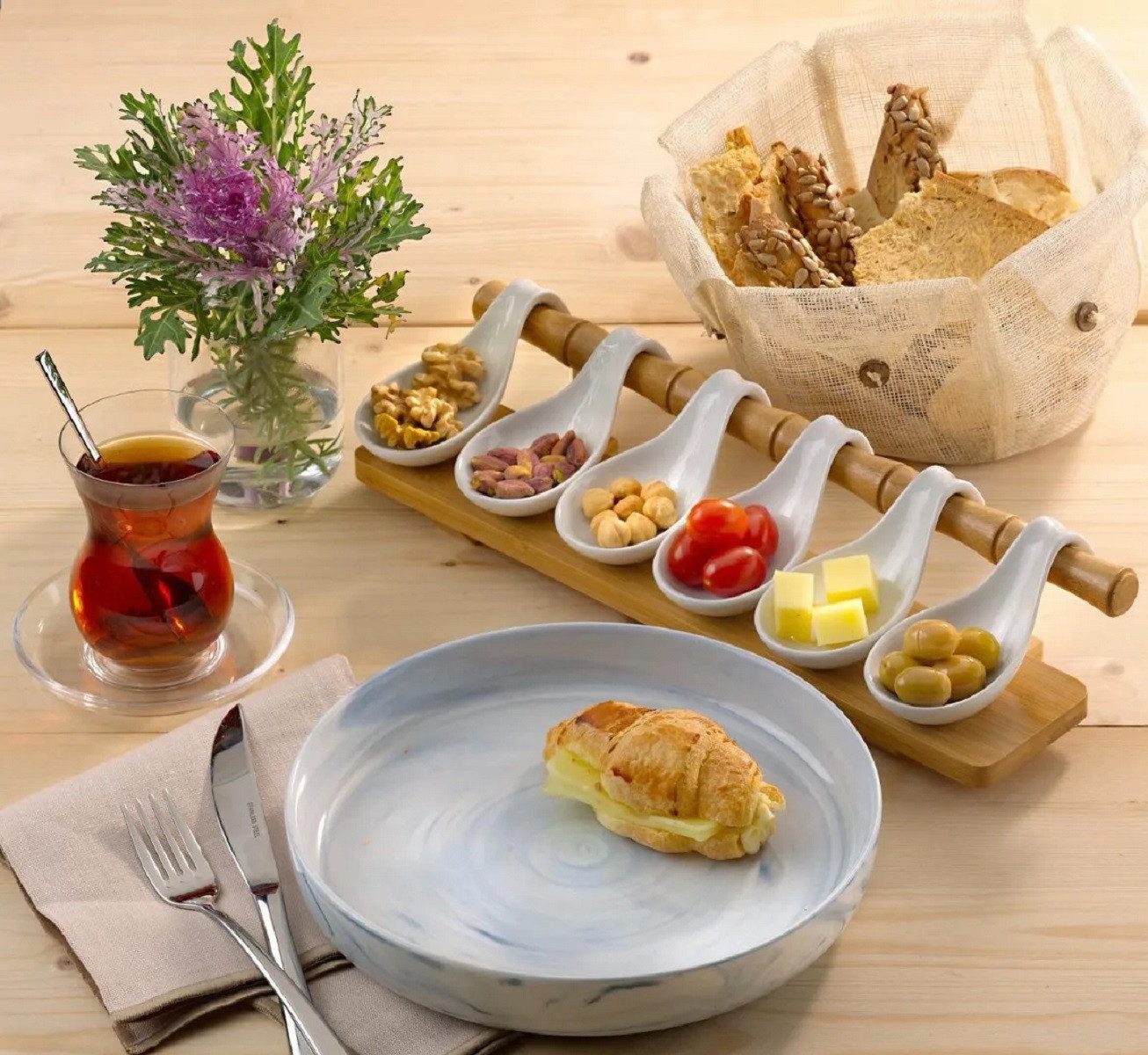 Pasabahce Teeglas Zeitloses Beykoz Teeglas Set 6-tlg. Gläser-Set für 6 Personen
