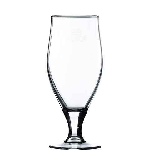 Arcoroc Bierglas Cervoise, Glas, Biertulpe Bierglas 320ml mit Füllstrich 025l Glas Transparent 6 Stück