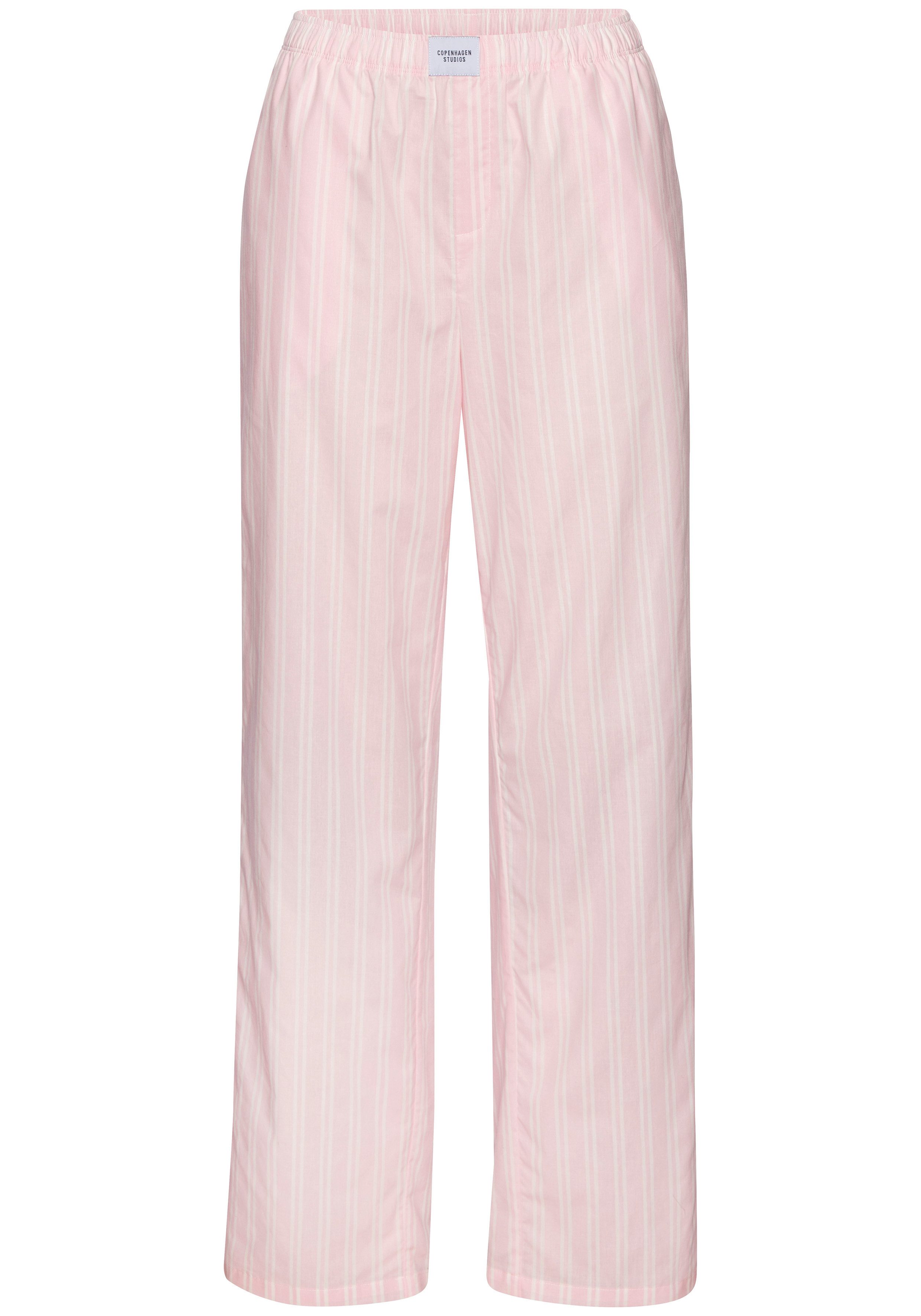 Copenhagen Studios Pyjamahose aus leichter Baumwolle-Webware. Reduzierter Preis € 49,00. Unverbindliche Preisempfehlung € 59,00