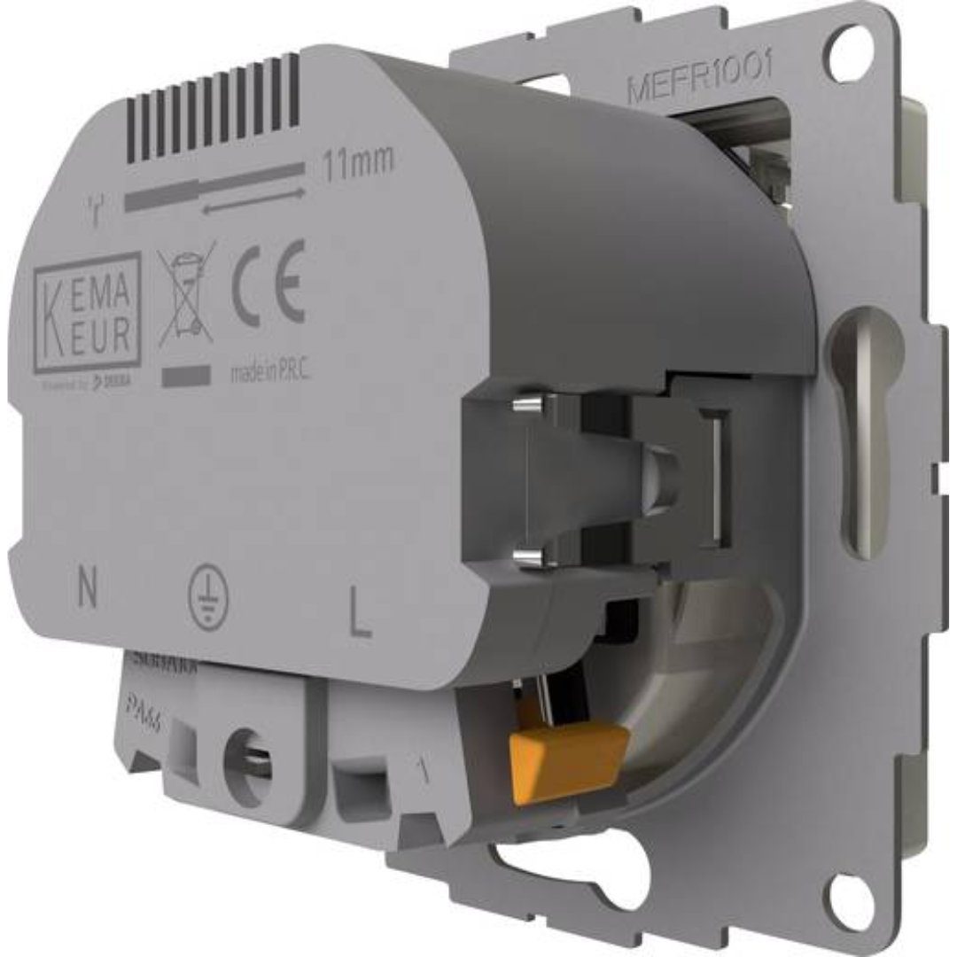 2USB Steckdose 2USB inChargePRO USB AA Steckdose 12W 2.4A Glänzend Weiß