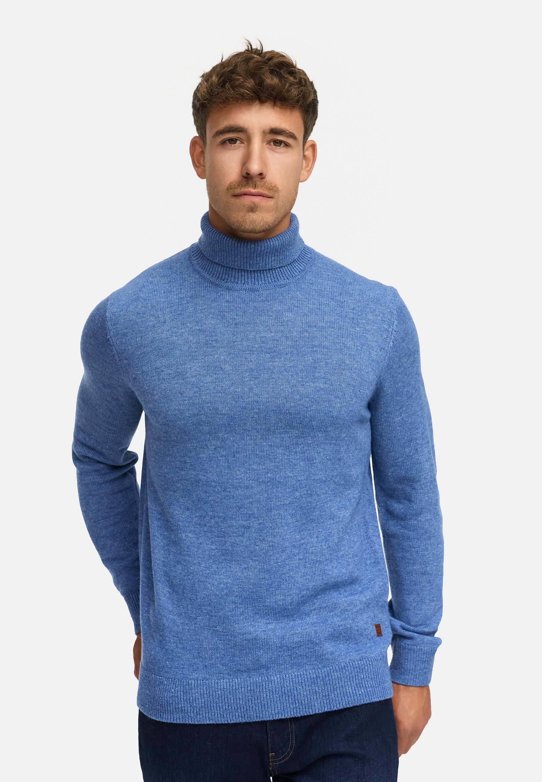 Indicode Strickpullover Herren INMargous Roll Pullover Herrenpullover Klass günstig online kaufen