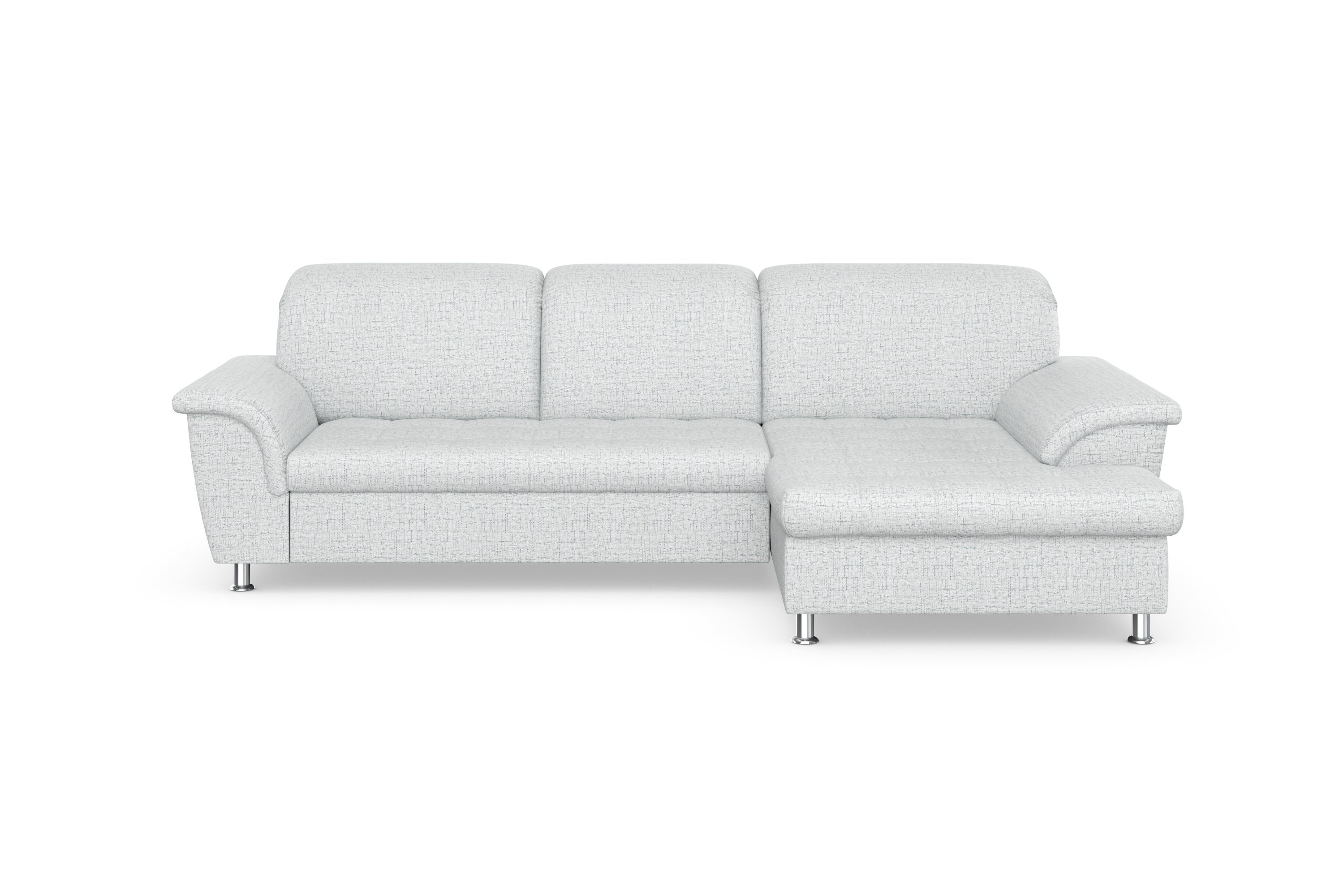 DOMO collection Ecksofa "Franzi Steppung im Sitzbereich B7T/H: 278/162/80 c günstig online kaufen