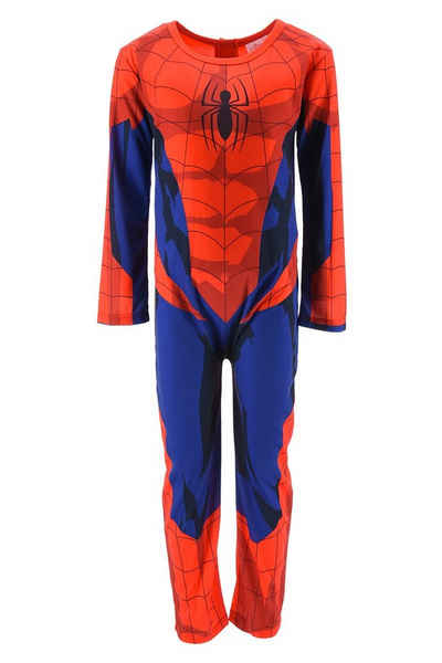 Spiderman Schlafanzug Marvel Spiderman Jumpsuit