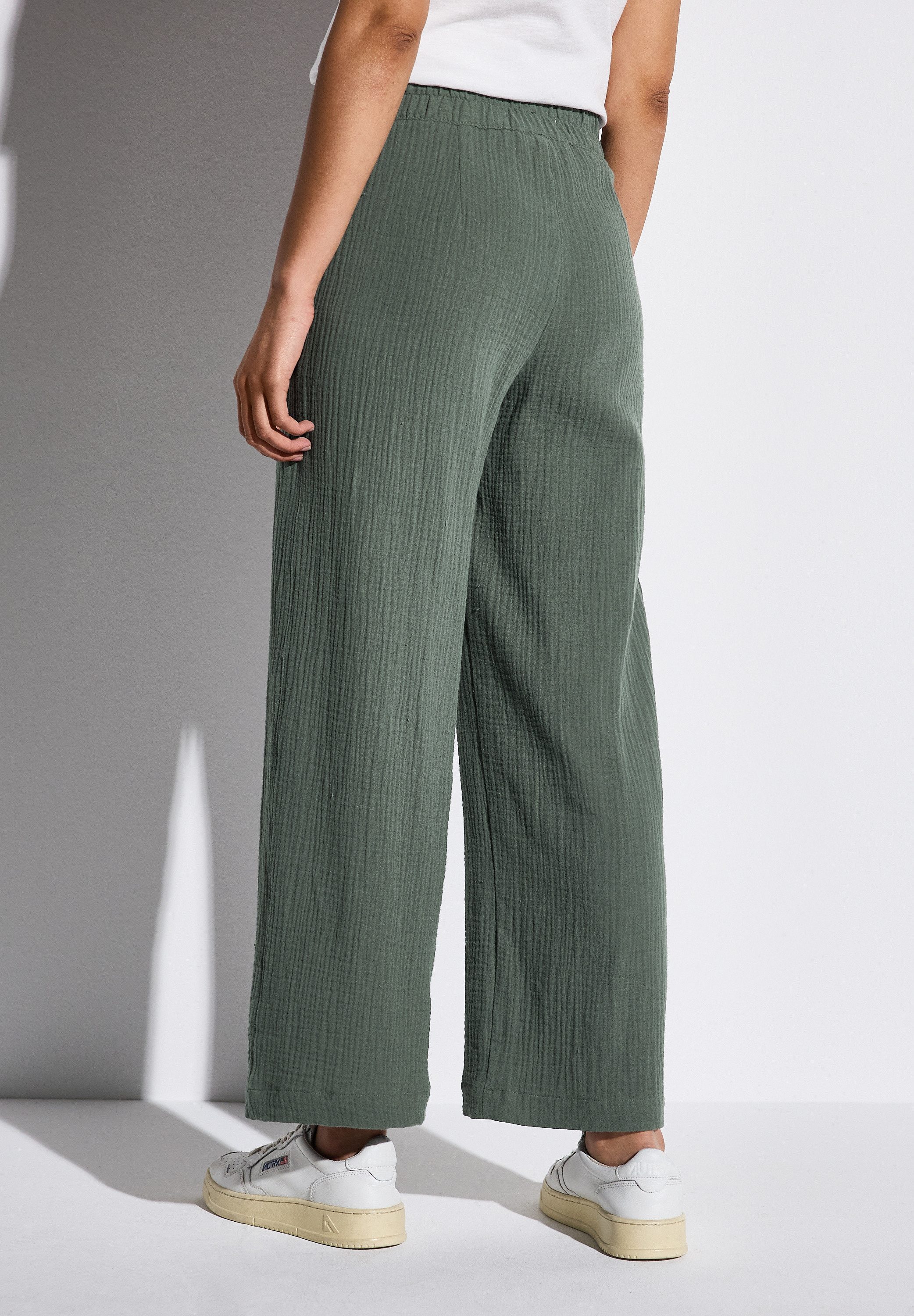 STREET ONE Stoffhose High Waist günstig online kaufen