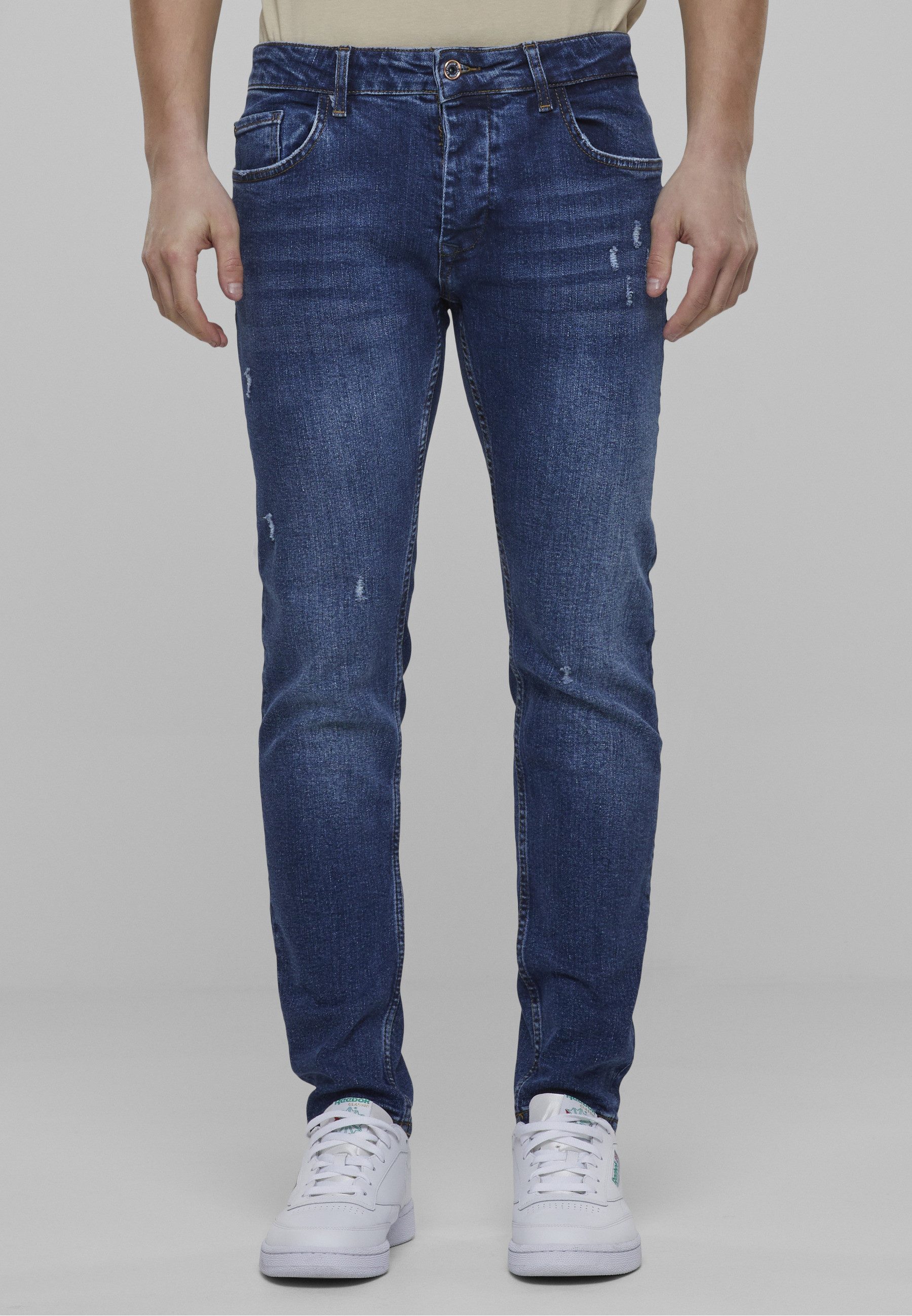 2Y Premium Bequeme Jeans 2Y Premium Herren 2Y Skinny Fit Jeans