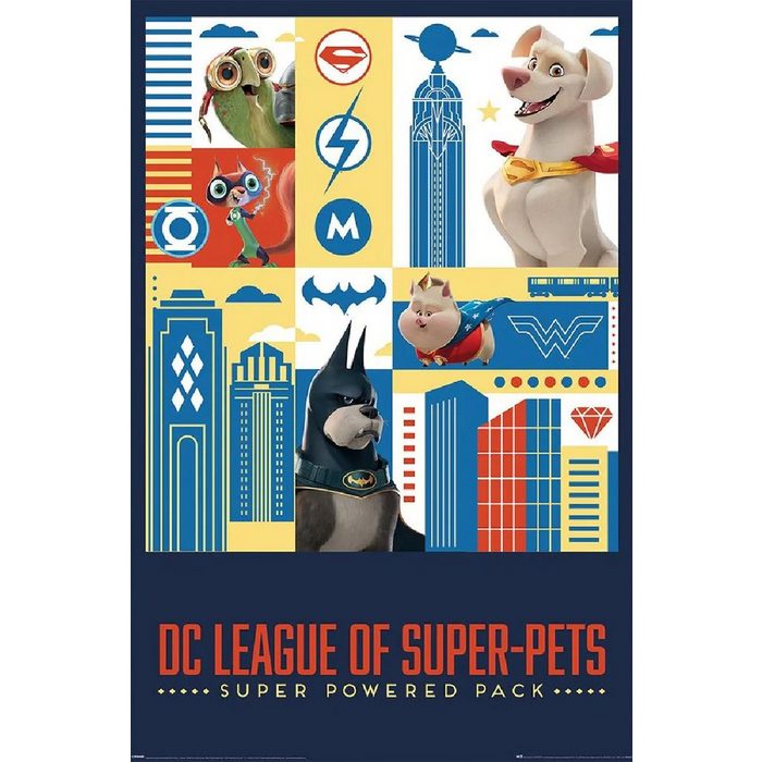 PYRAMID Poster DC League of SuperPets Poster Activate 61 x 91 5 cm
