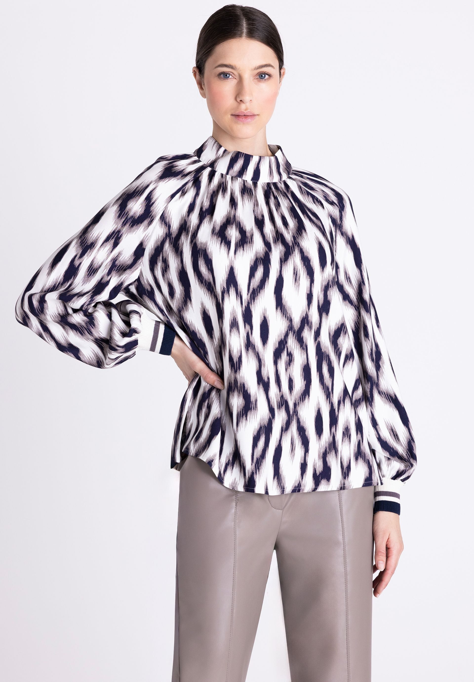 TUZZI Klassische Bluse mit Gummibündchen