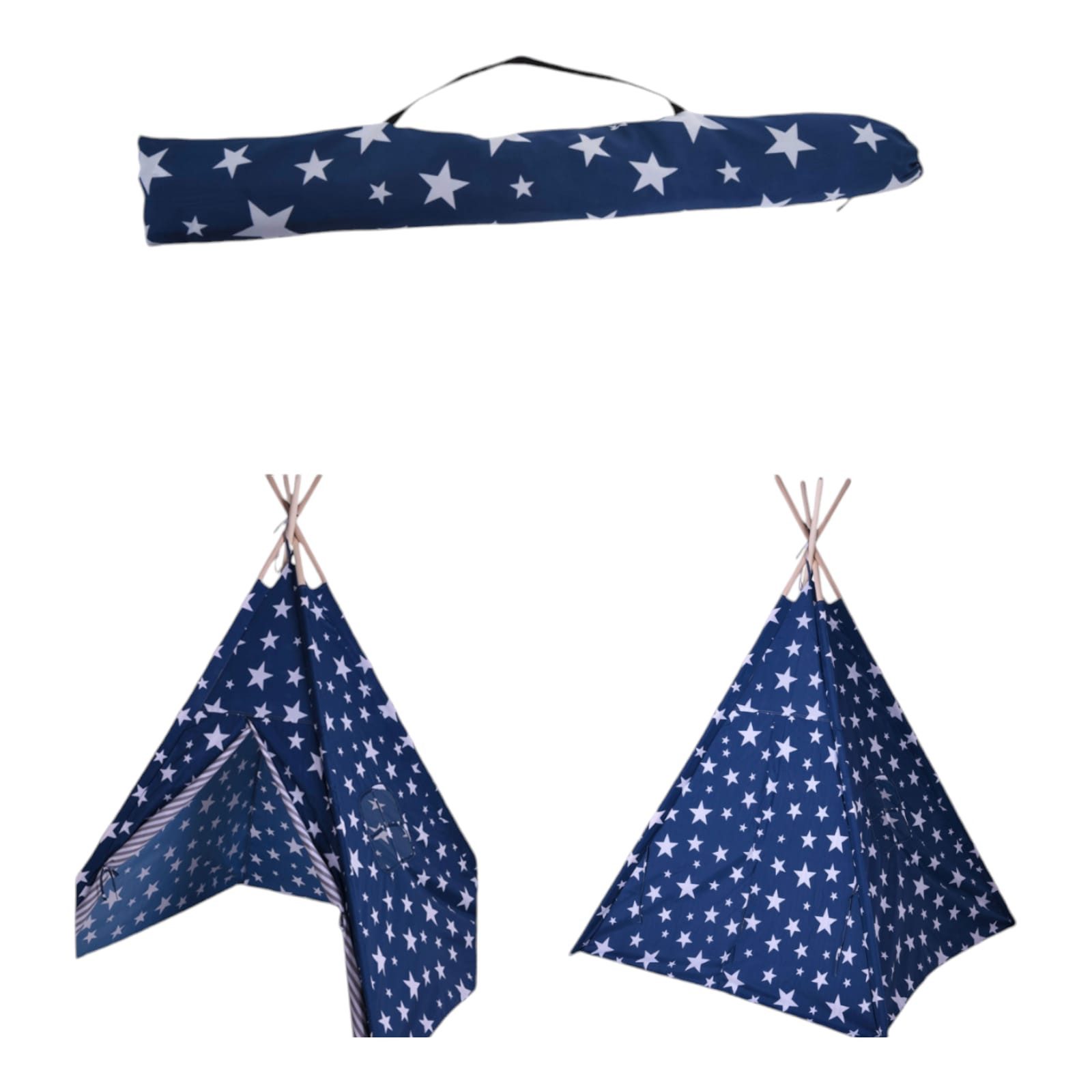 KEINerlei® Tipi-Zelt Tipi Zelt Kinderzelt Spielzelt Babyzelt Spielhaus, Personen: 2