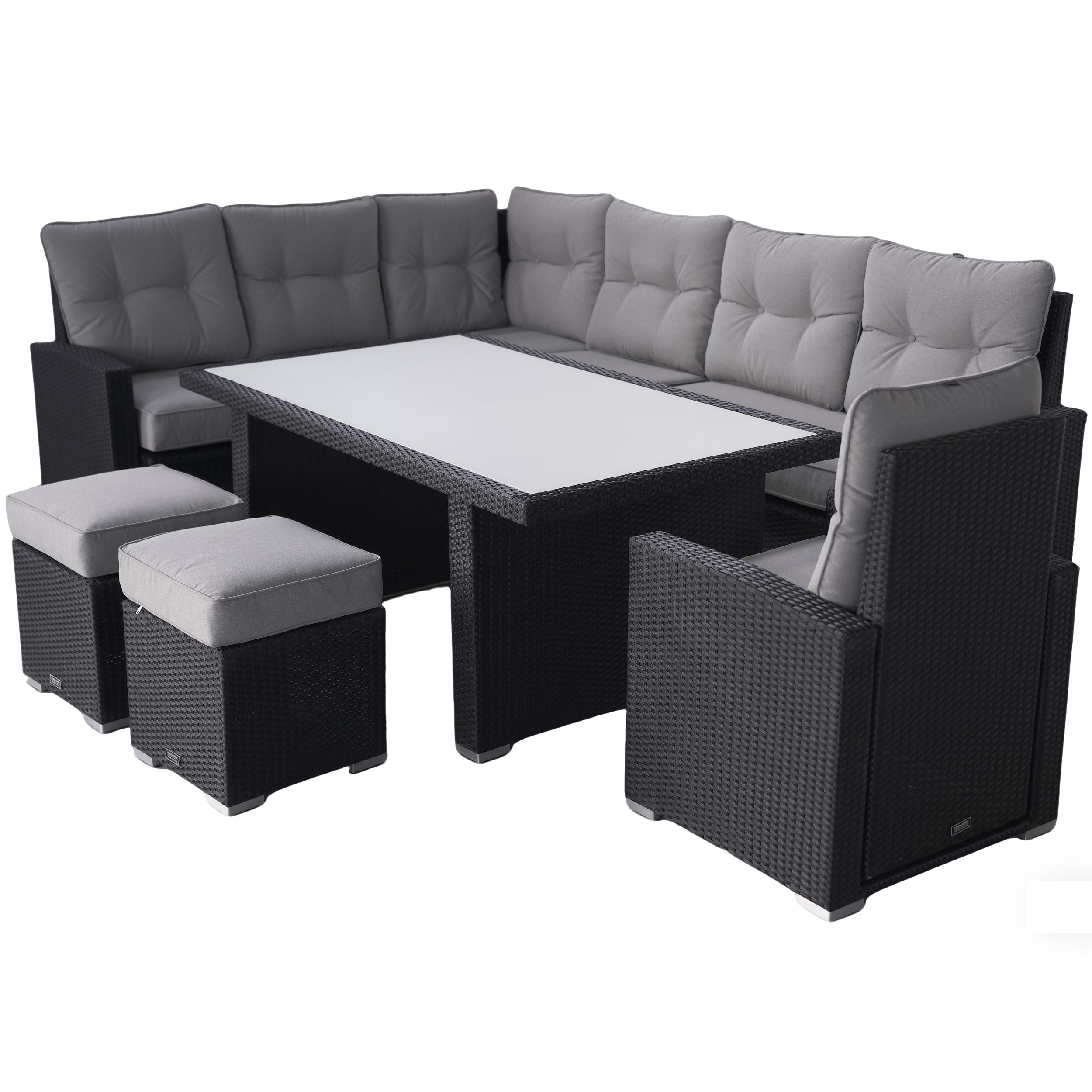 Ragnarök Möbel-Design Gartenlounge-Set Gartenmöbel DS13XL