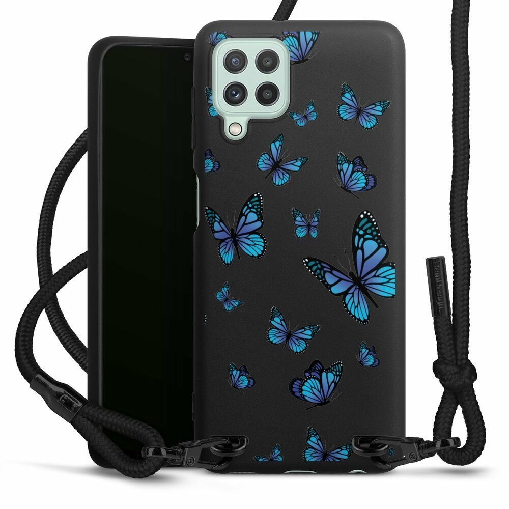 Handyhülle Schmetterling Muster transparent Butterfly Pattern Transparent