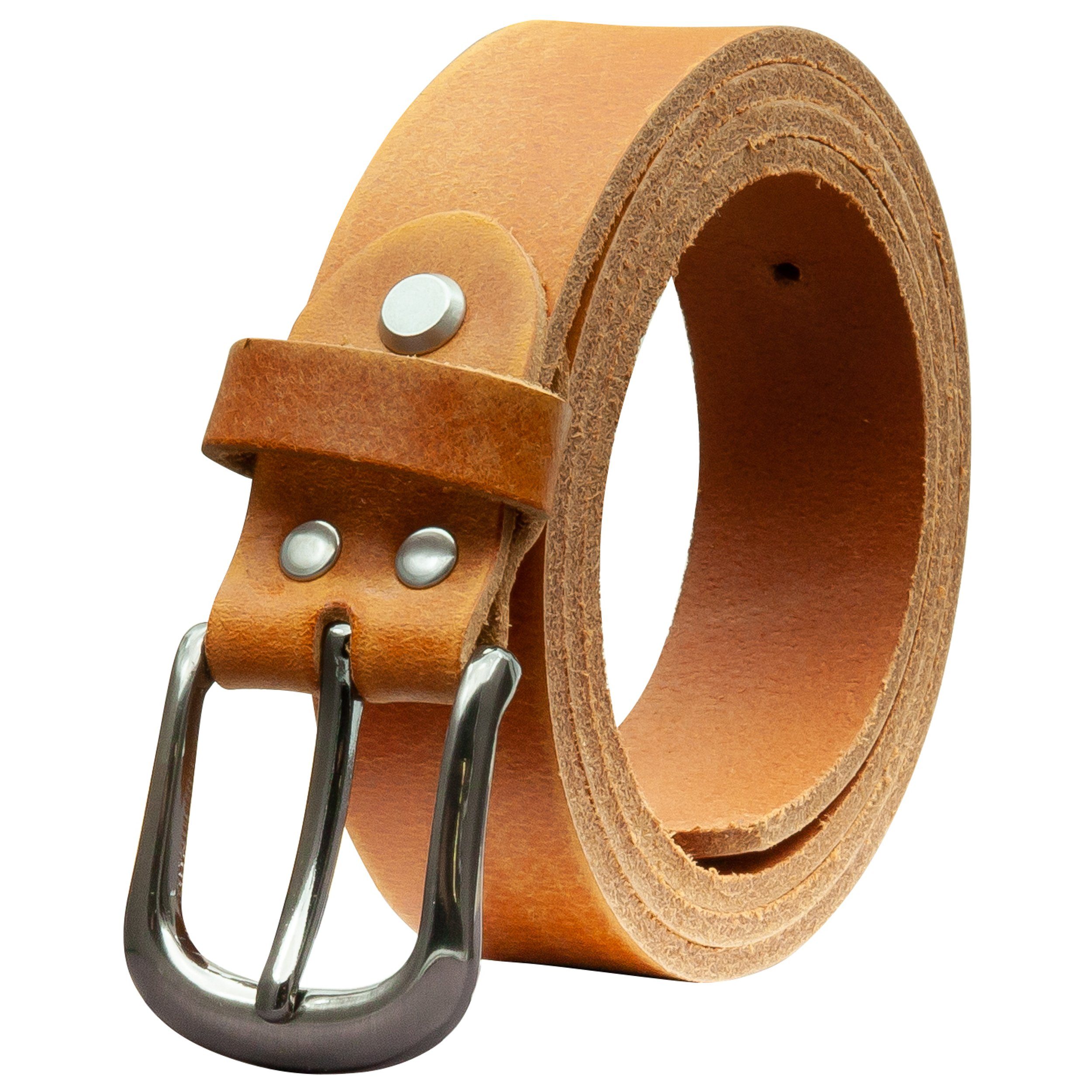 Ledergürtel OM324-GE-Cognac