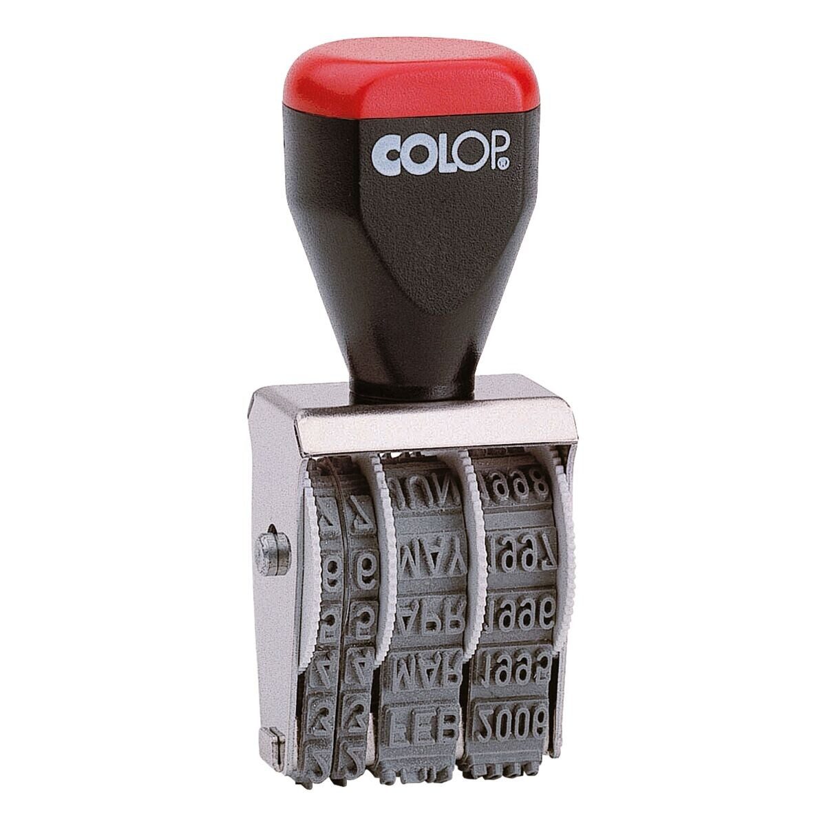 COLOP Stempel 04000, Datumstempel mit Datumseinstellungen über Stellräder