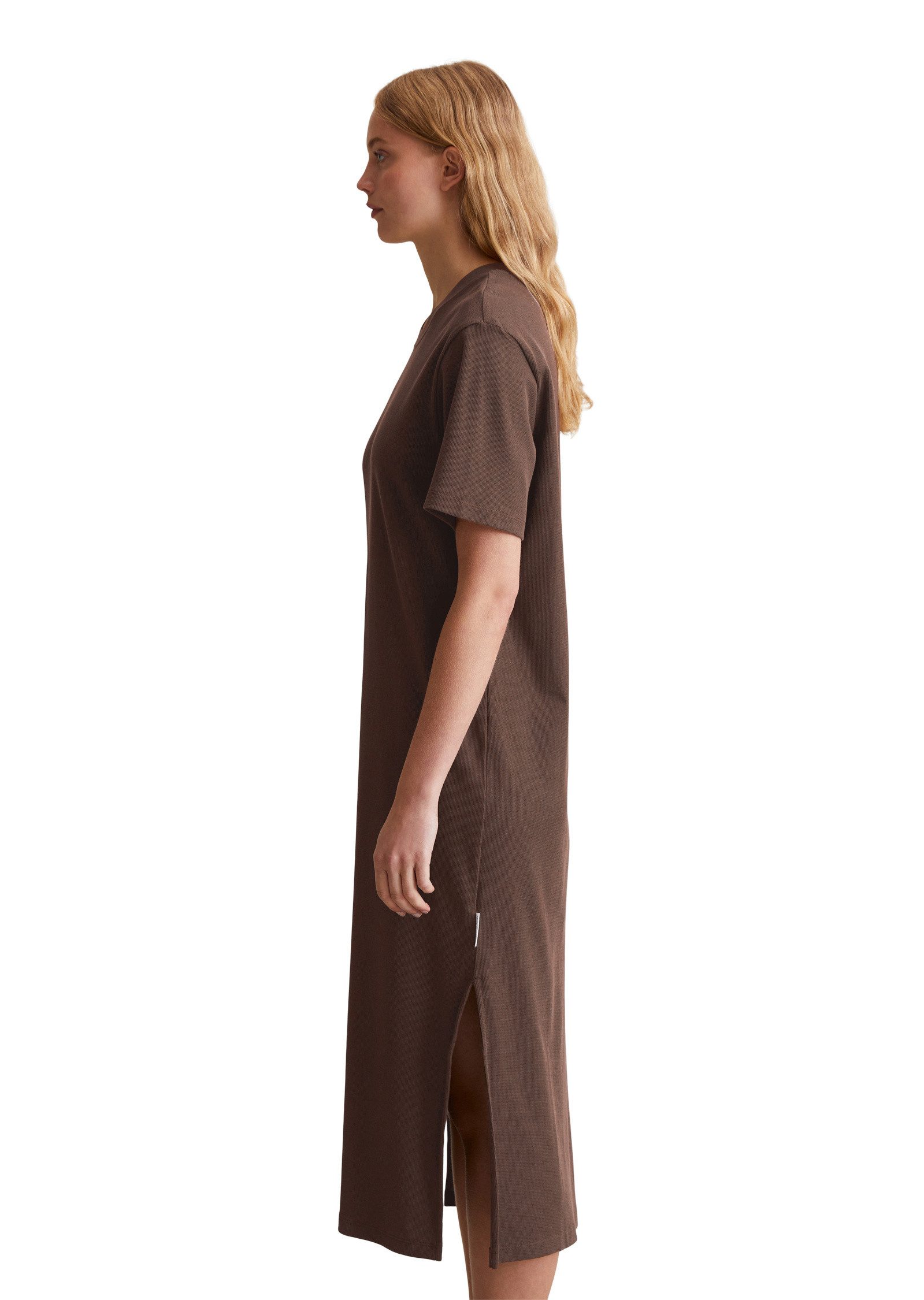 Marc O'Polo DENIM Jerseykleid aus gerippter günstig online kaufen