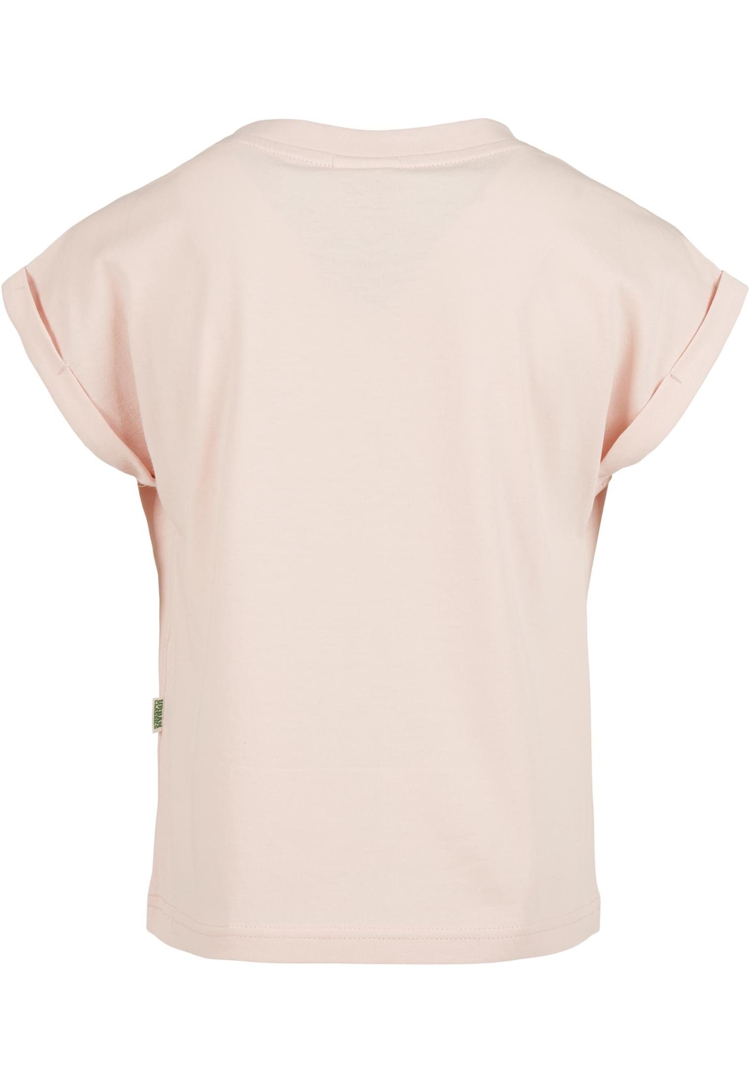 Organic CLASSICS Extended Kinder Shoulder pink Tee URBAN Girls T-Shirt (1-tlg)