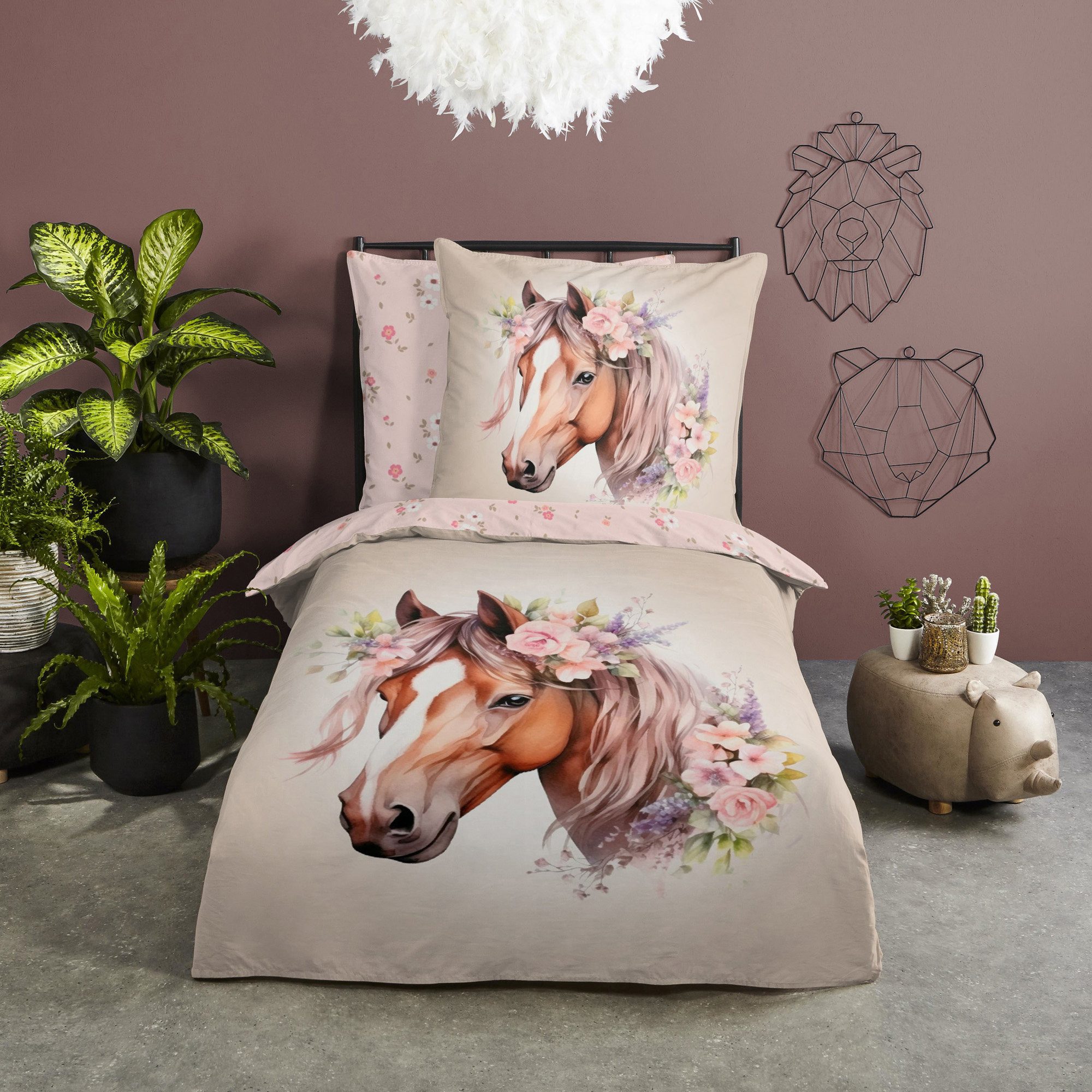 good morning Kinderbettwäsche Kinder-Wendebettwäsche "Avera", Renforcé, Tie günstig online kaufen