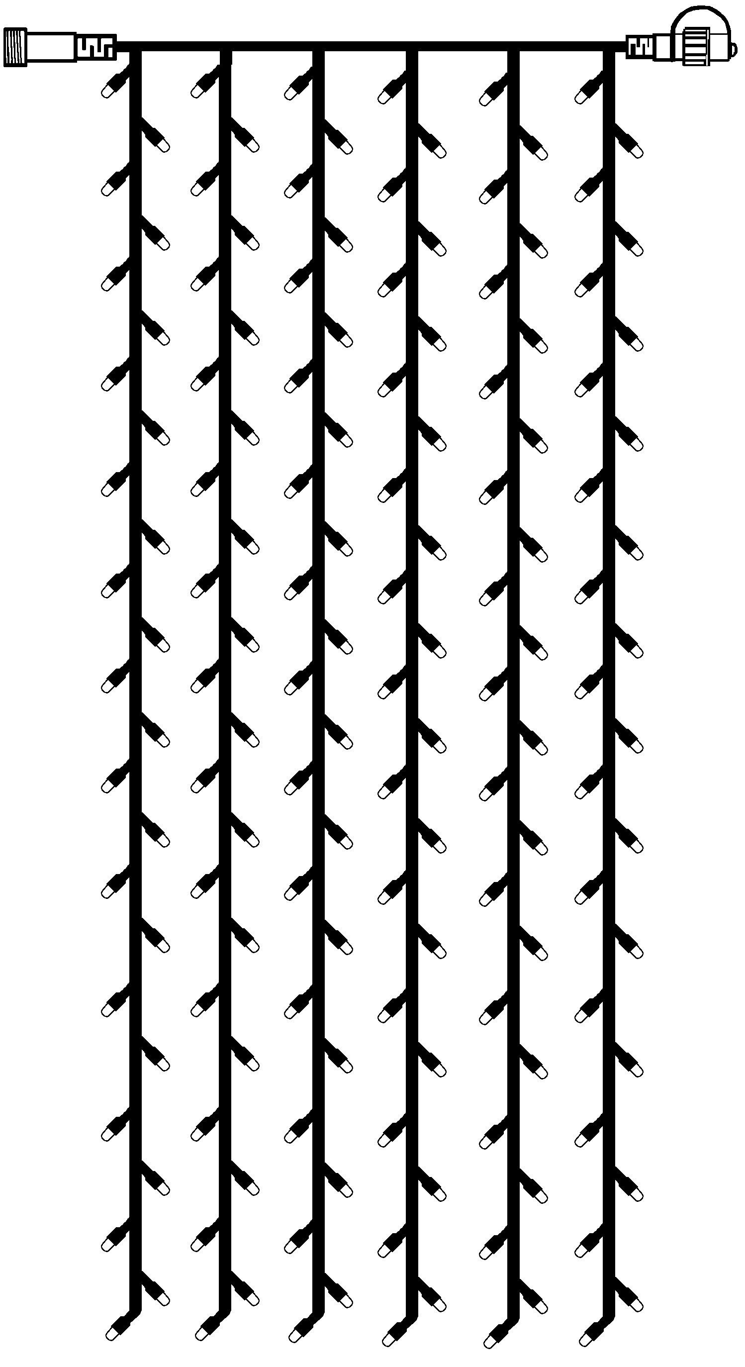 STAR TRADING LED-Lichterkette System LED, Außen Lichterkette System LED