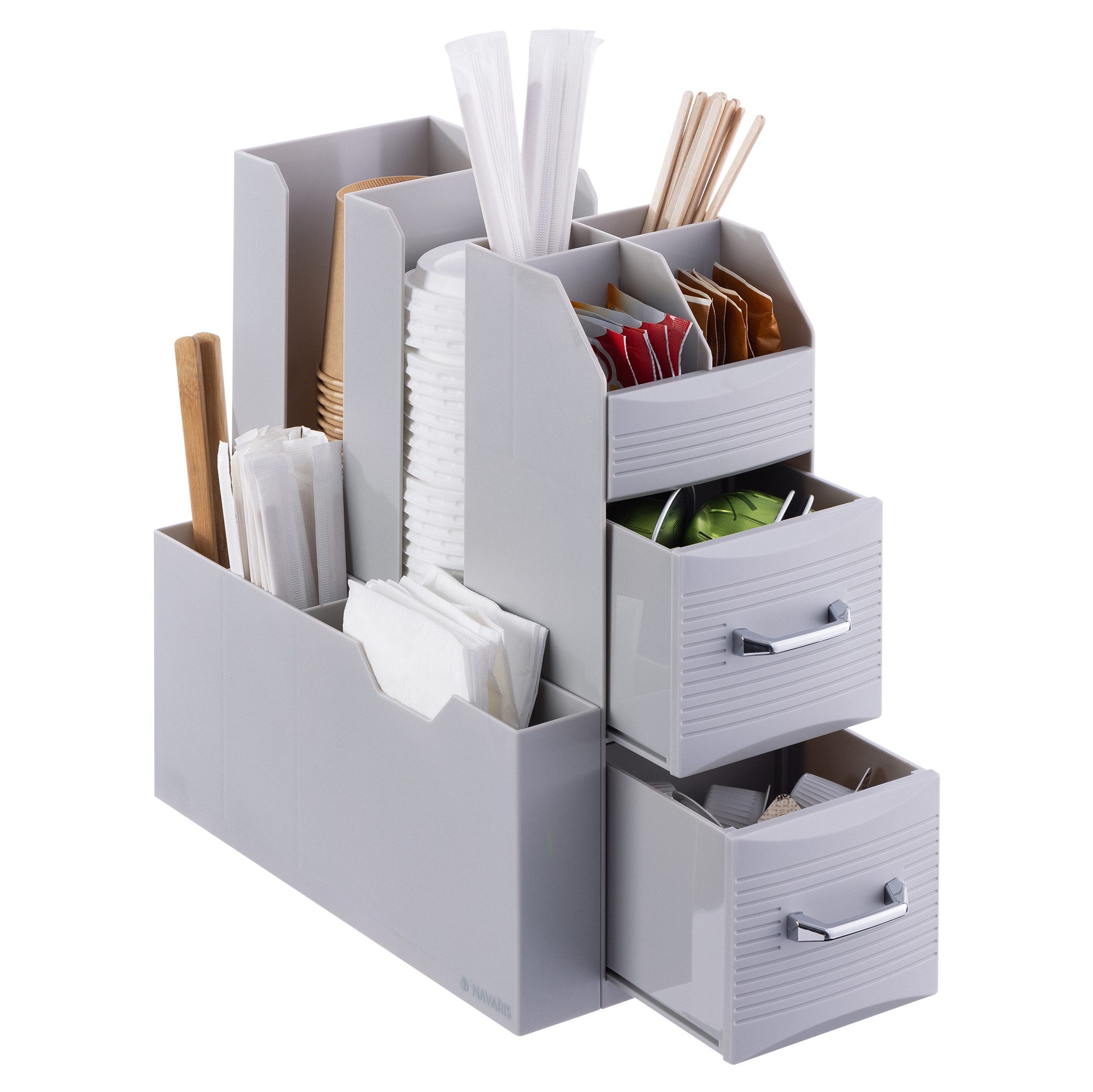 Aufbewahrungsbox Kaffee und Tee Organizer Set Aufbewahrungsbox Kaffeezubehör