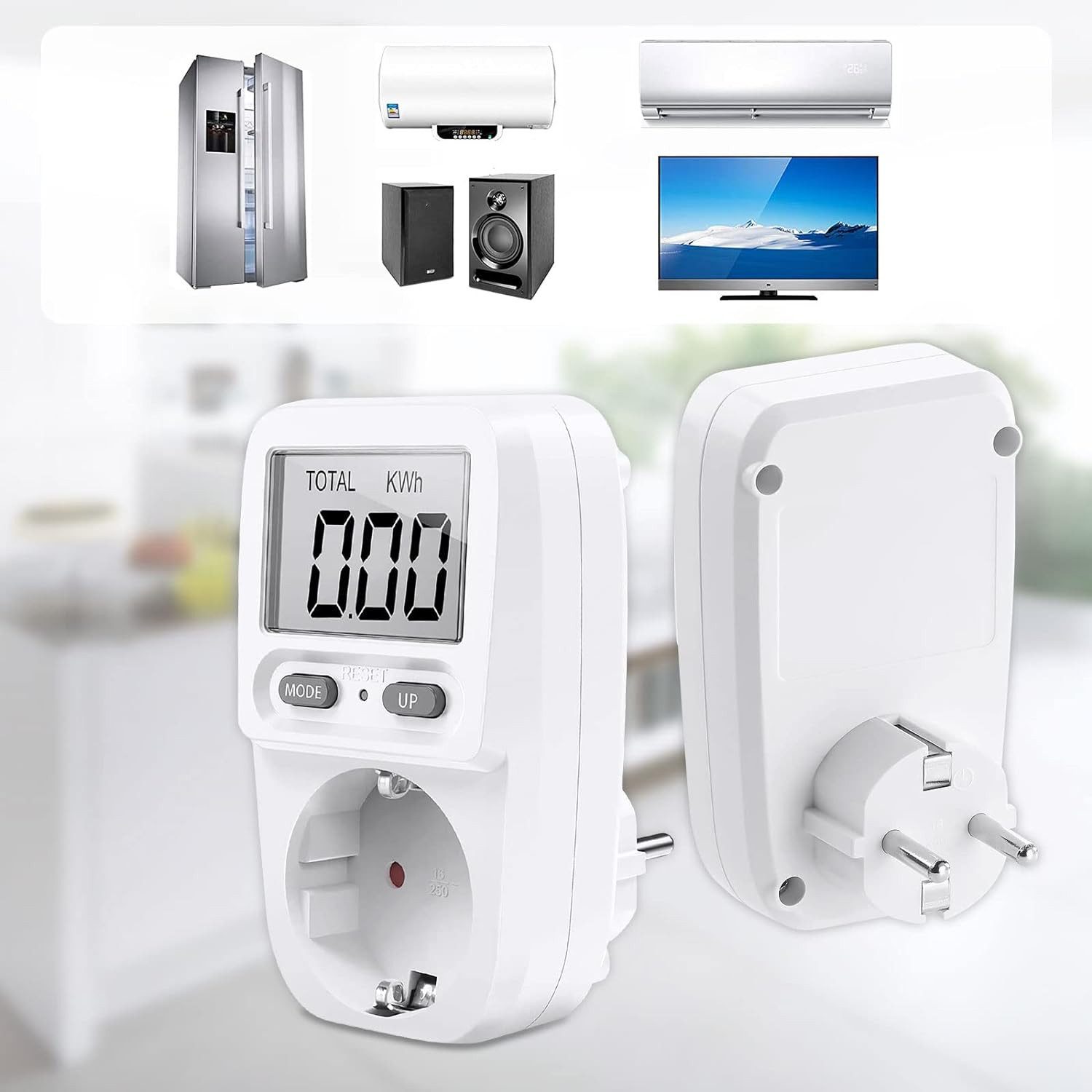 Daskoo Energiekostenmessgerät Energiekostenmessgerät, Stromverbrauchszähler günstig online kaufen