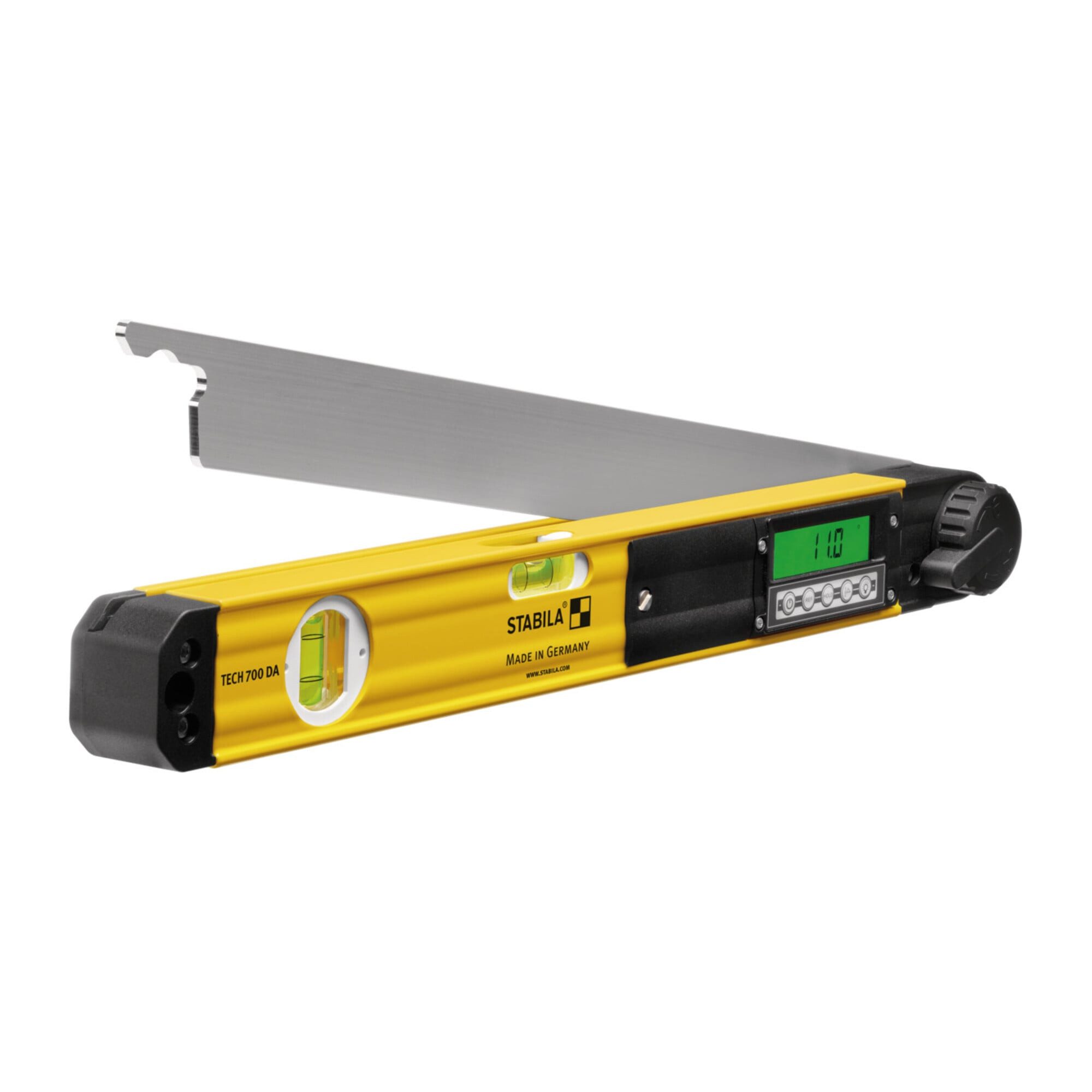 Stabila Winkelmesser STABILA Elektronik-Winkelmesser TECH 700 DA 80 cm mit Digital-Display