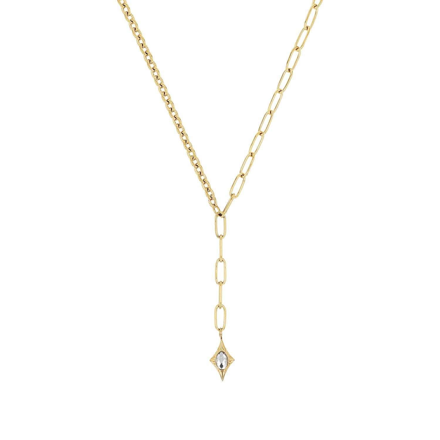 Noelani Edelstahlkette Noelani Y-Collier (Y-Collier, 1-tlg., Y-Collier)