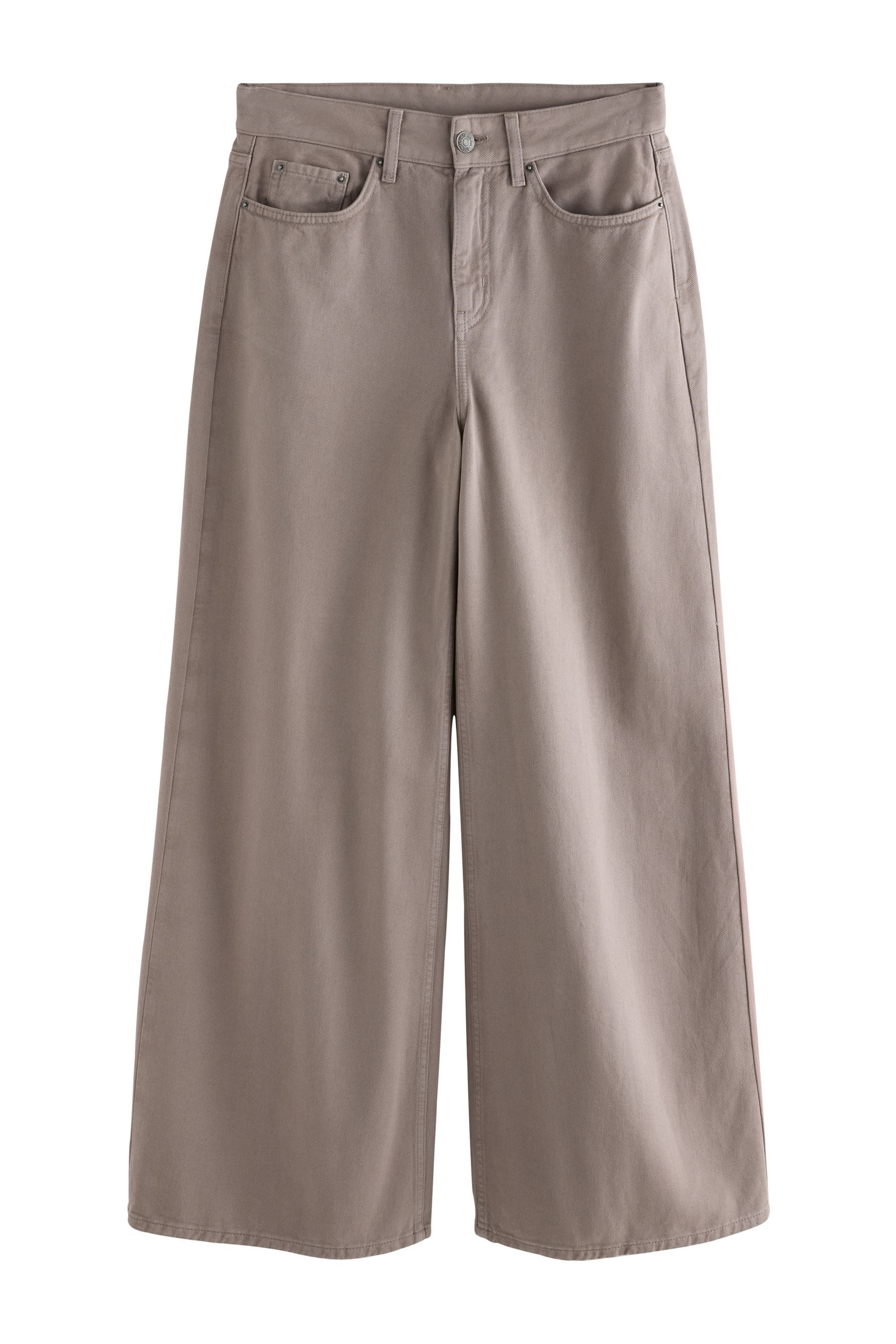 Next Weite Jeans Palazzo-Hochbundjeans mit weitem günstig online kaufen