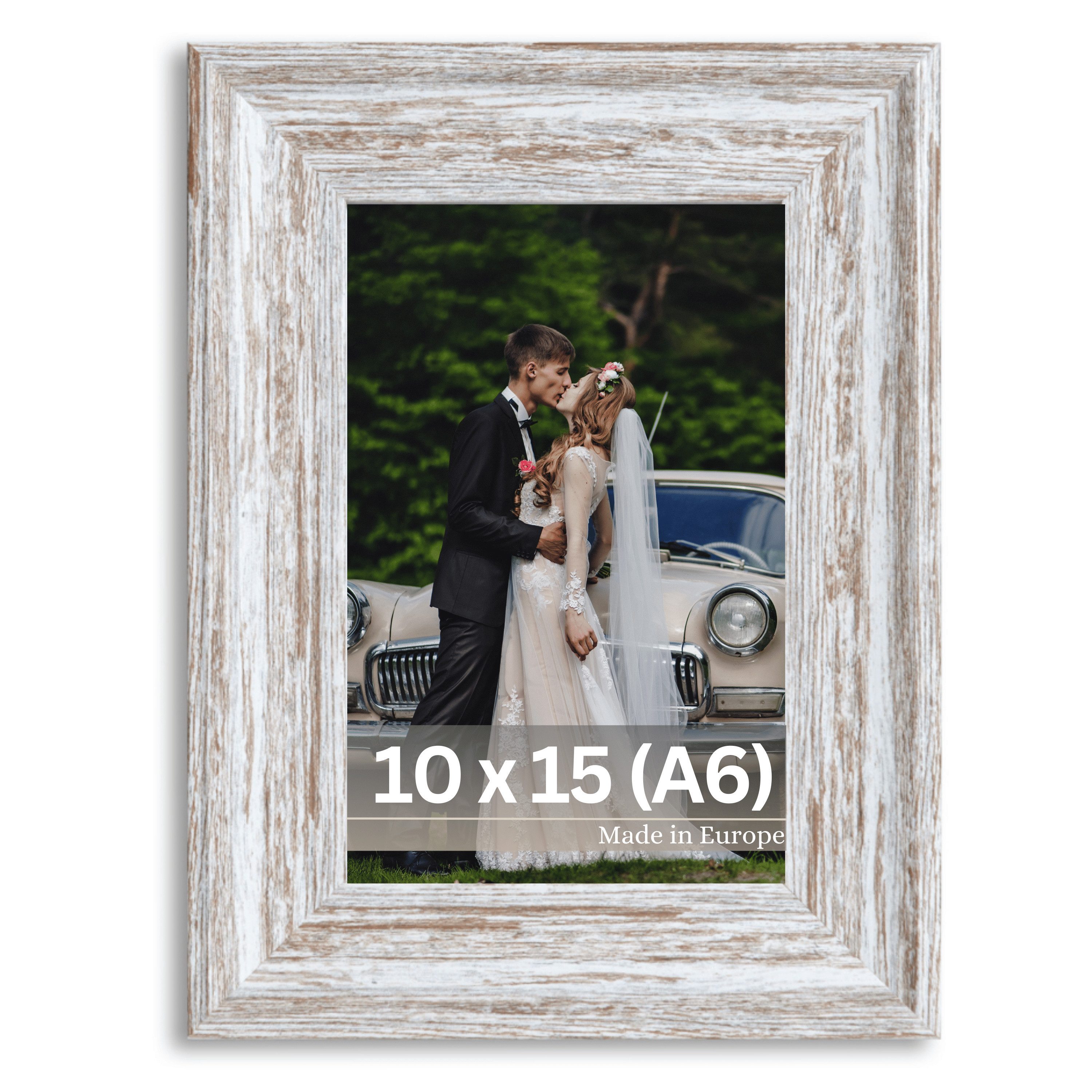 Victor (Zenith) Bilderrahmen Vincent, Bilderrahmen 10x15 cm Braun A6, Vinta günstig online kaufen