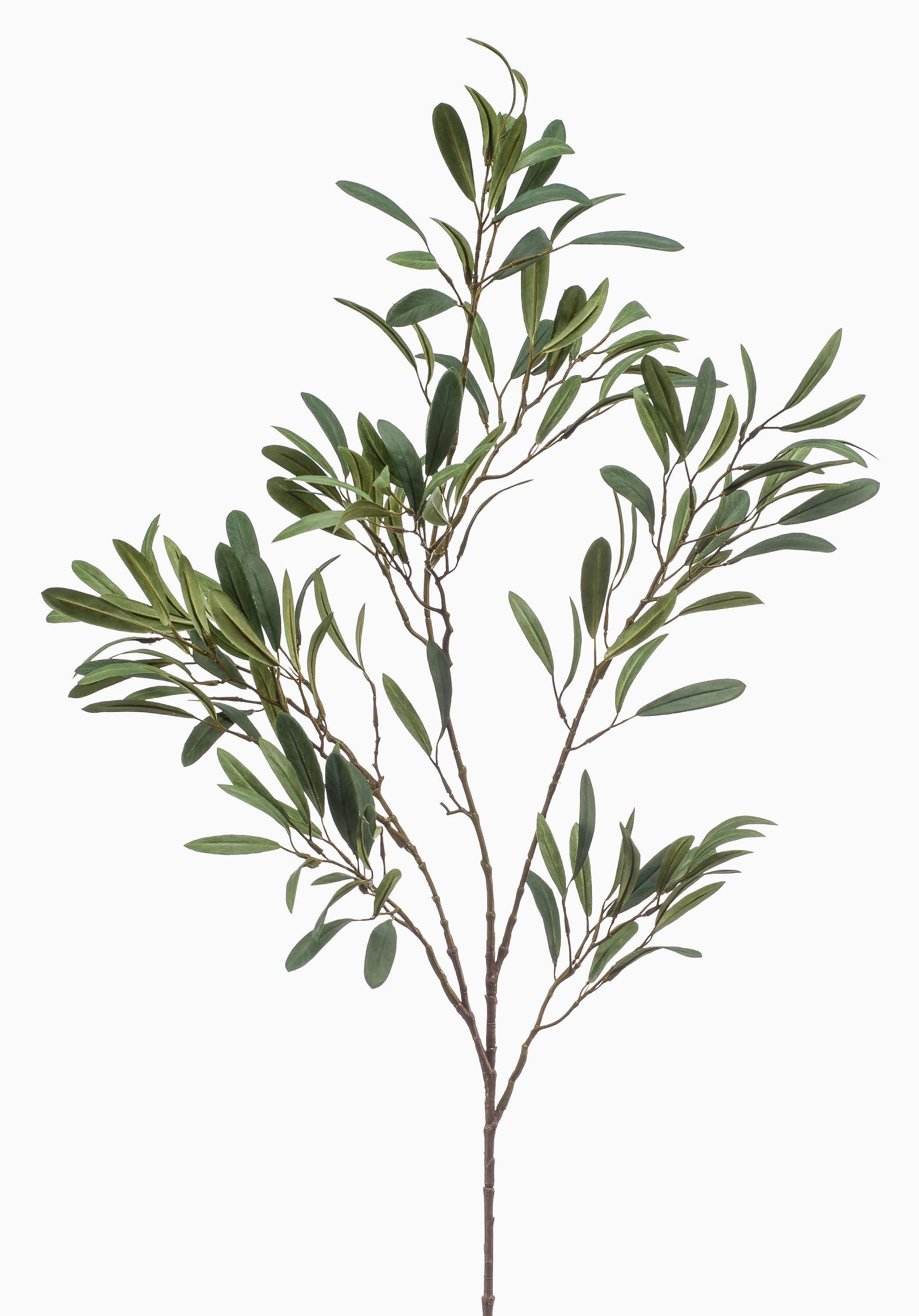 Kunstzweig Künstlicher Olivenzweig RIGELIO, 120cm Olivenbaum, artplants, Höhe 120.0 cm