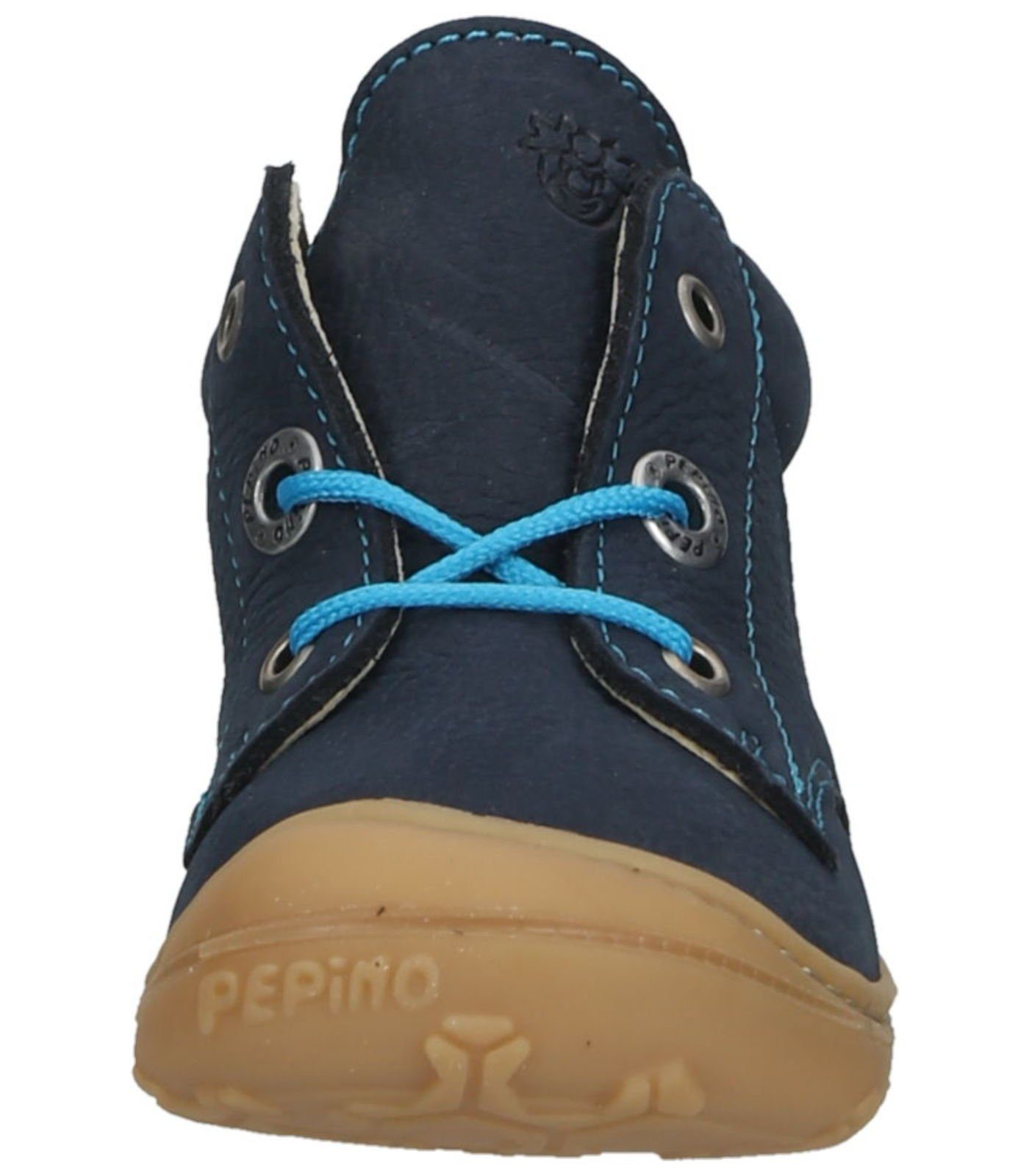 Ricosta Pepino Halbschuhe Leder Schnürschuh Blau