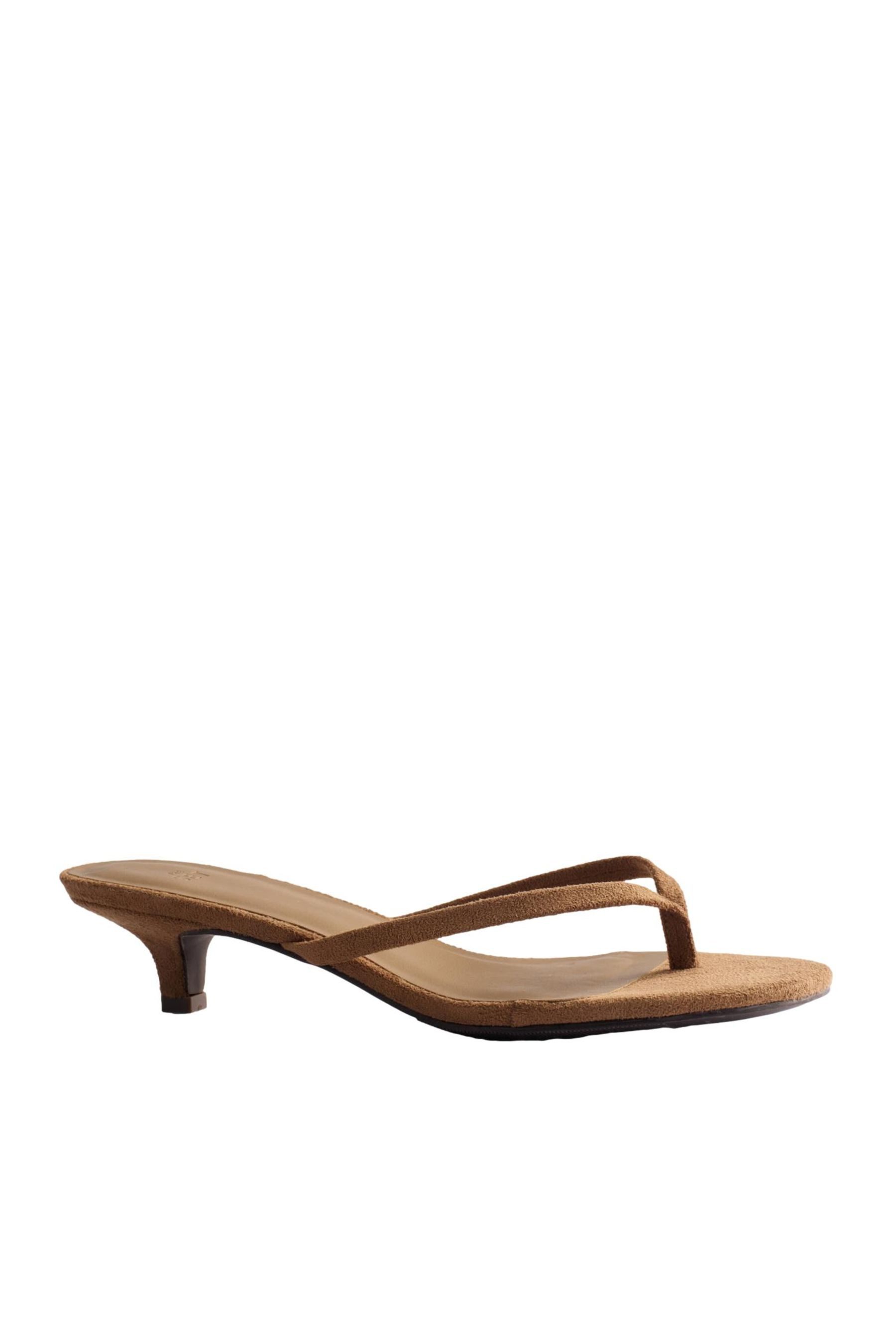 The Set The Set Zehentrenner-Sandaletten mit Absatz Sandalette