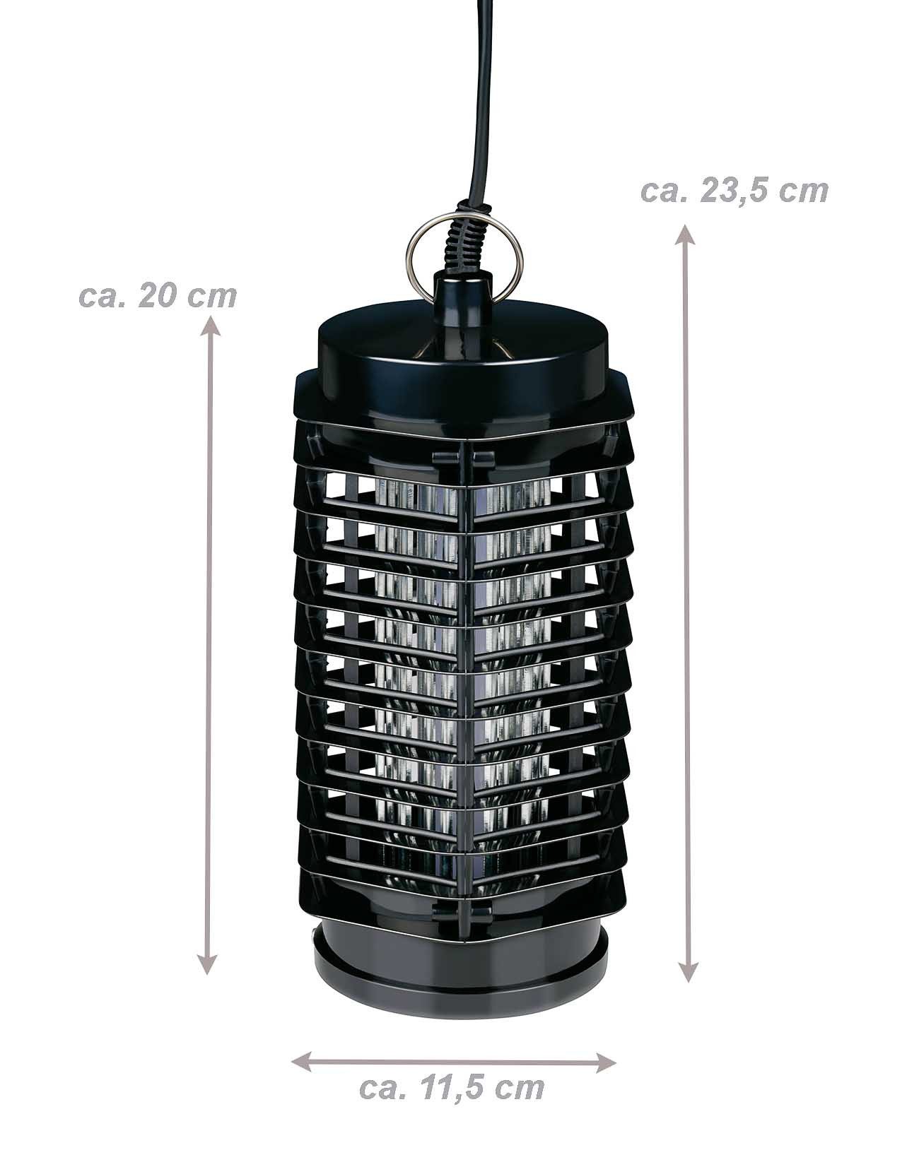 Grundig Insektenfalle Elektronische UV-Lampe gegen Insekten, Mückenlampe, Mückenabwehr
