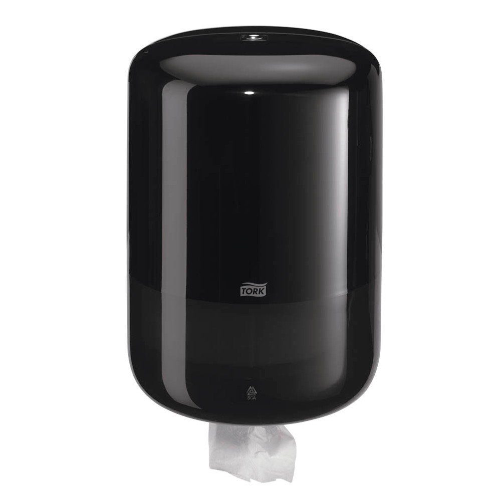 TORK Papiertuchspender 1 Putztuchspender Elevation M2 Innenabrollung schwarz, Abschließbar