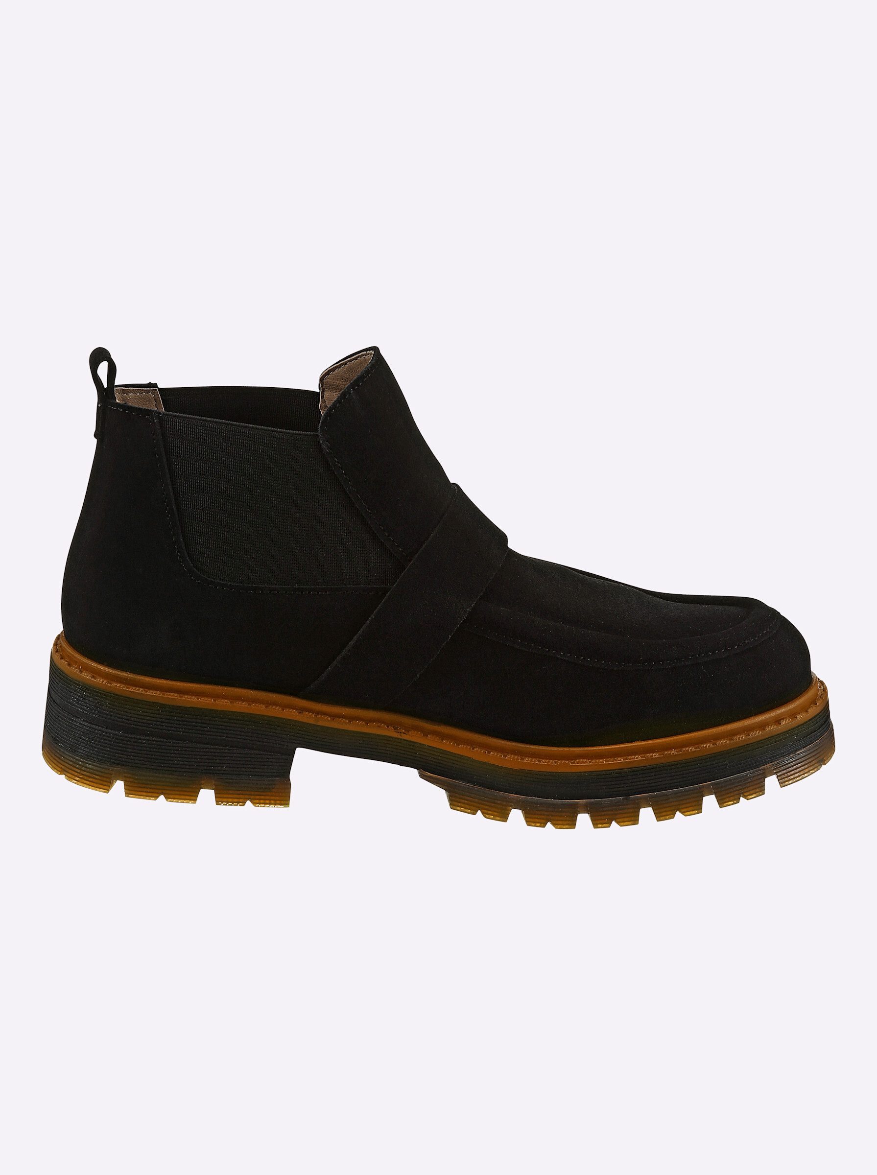 heine Kurzstiefelette Stiefelette Stretcheinsatz