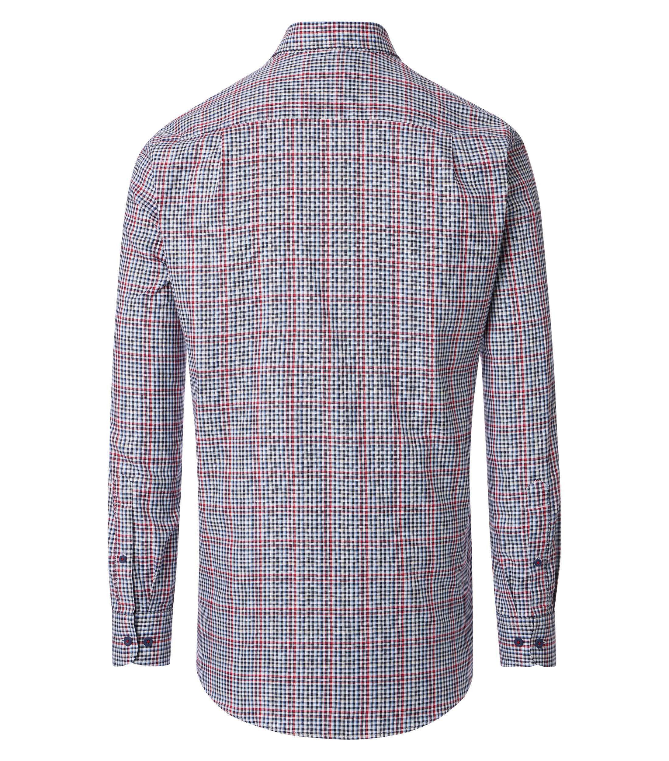 Redmond Langarmhemd kariert Comfort Fit günstig online kaufen