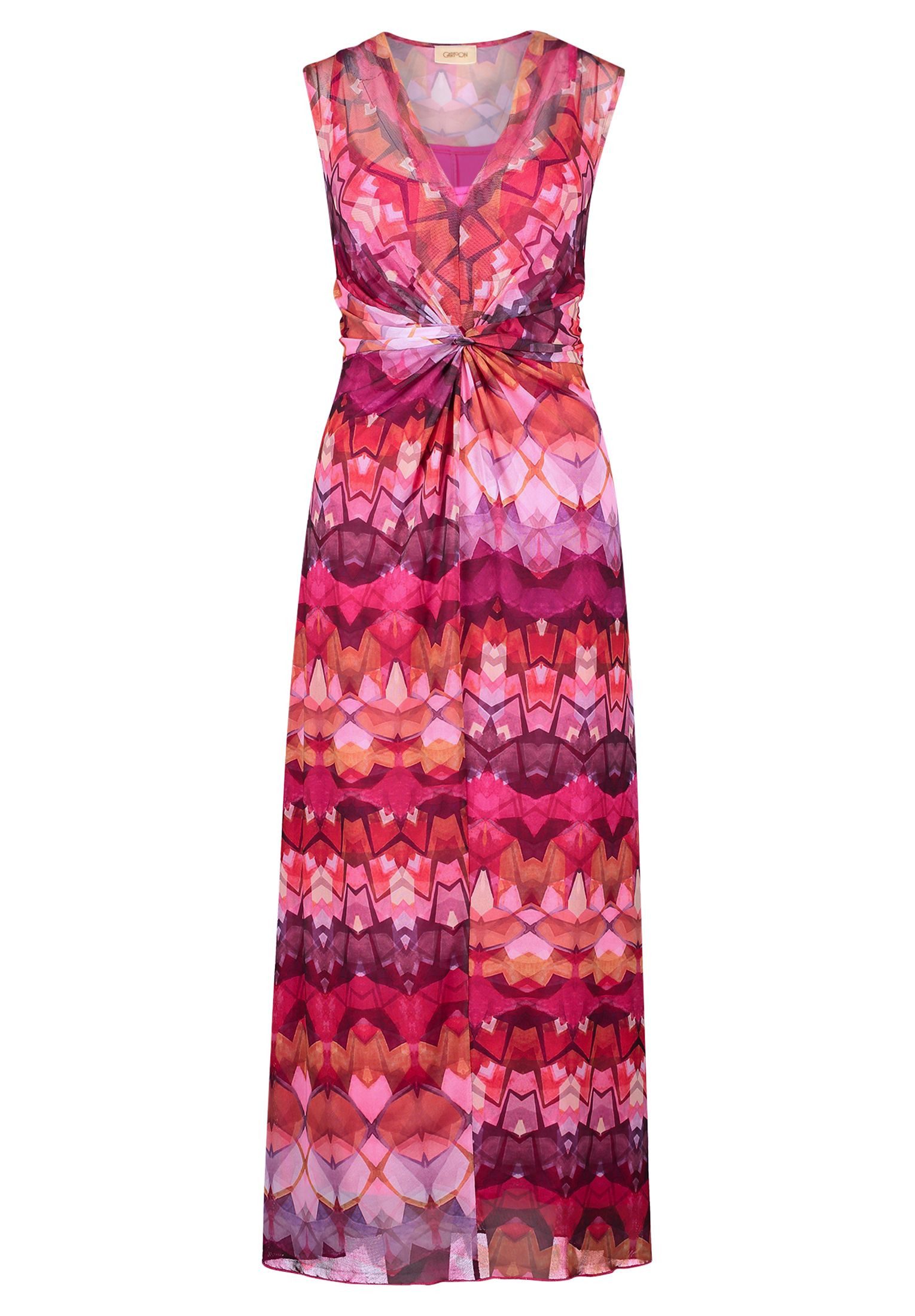 Midikleid Damen ohne Arm