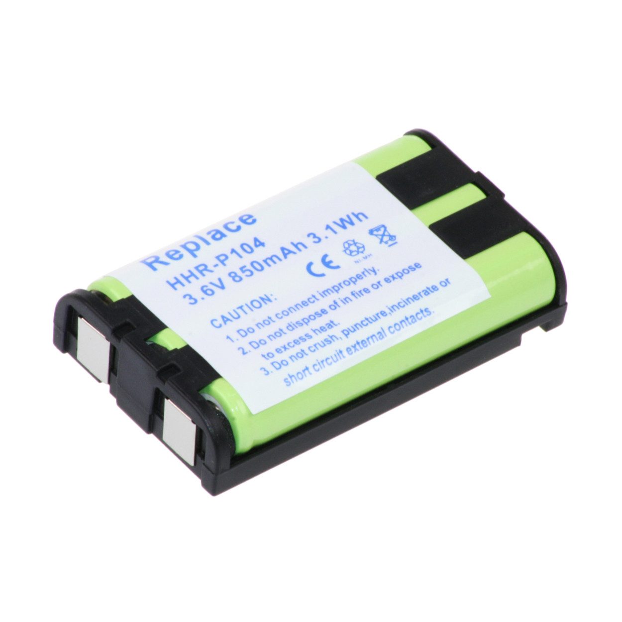 OTB Akku für Panasonic HHR-P104 Vodafone KX-TW201 Akkupacks