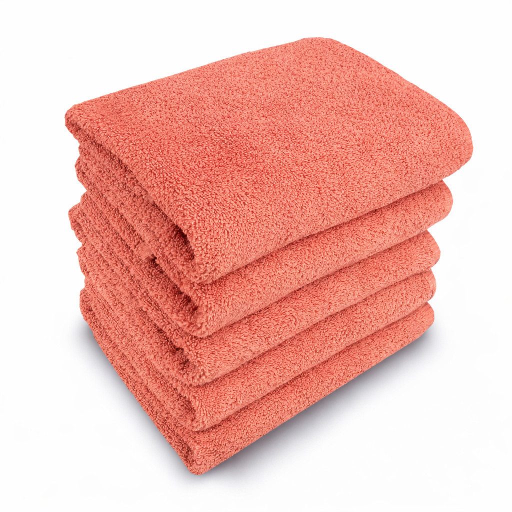 MatratzenL.A.B® Handtuch Set Gomez 500 g/m² Blauer Schwan®, 100% Baumwolle (1er oder 5er Set)