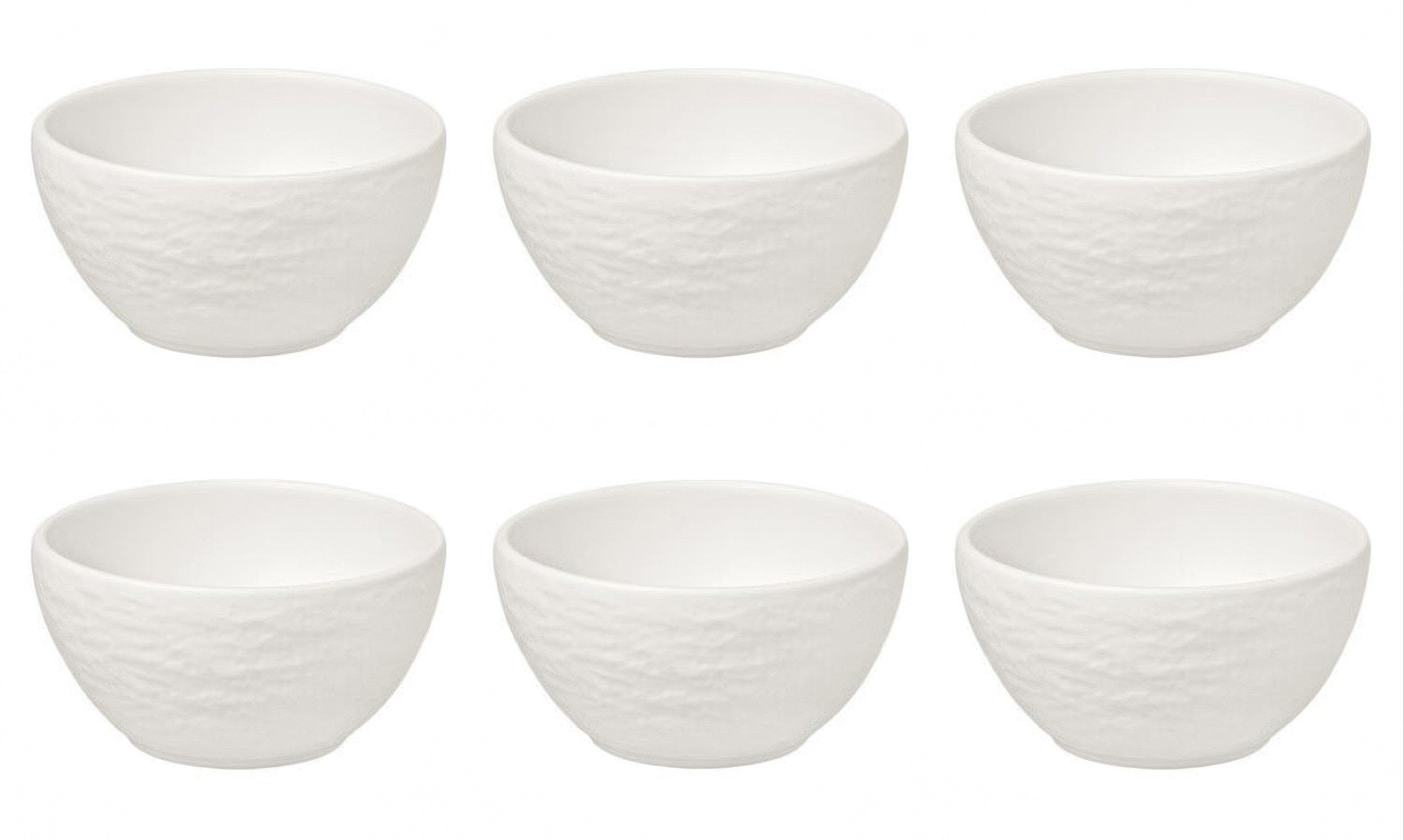 Villeroy & Boch Snackschale Manufacture Rock blanc, Porzellan, Spülmaschinengeeignet