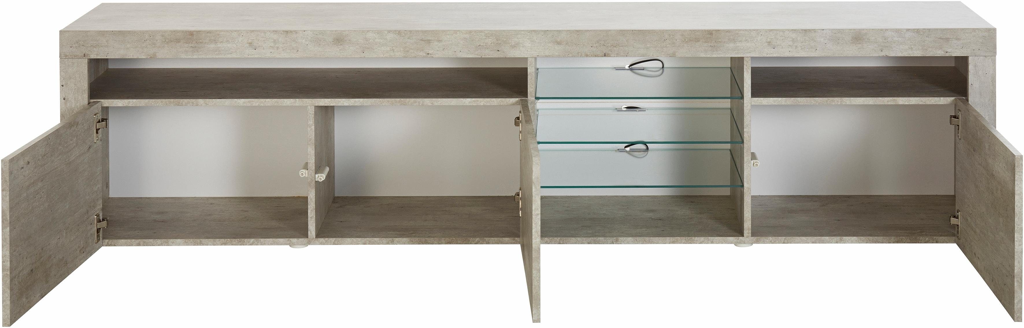 borchardt Möbel Lowboard Santa Fe, Breite 200 cm