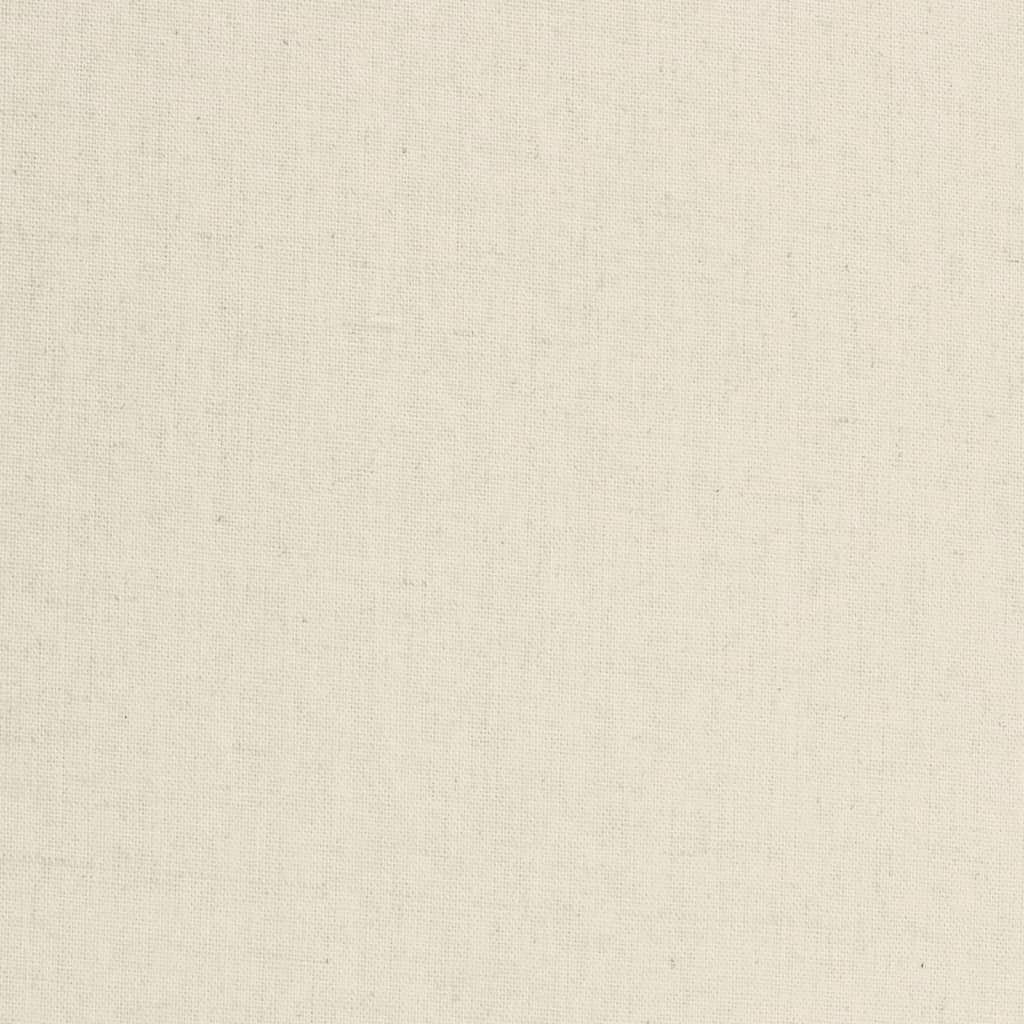 Beige Sitzbank vidaXL 110x40x49 Sitzbank Leinen cm