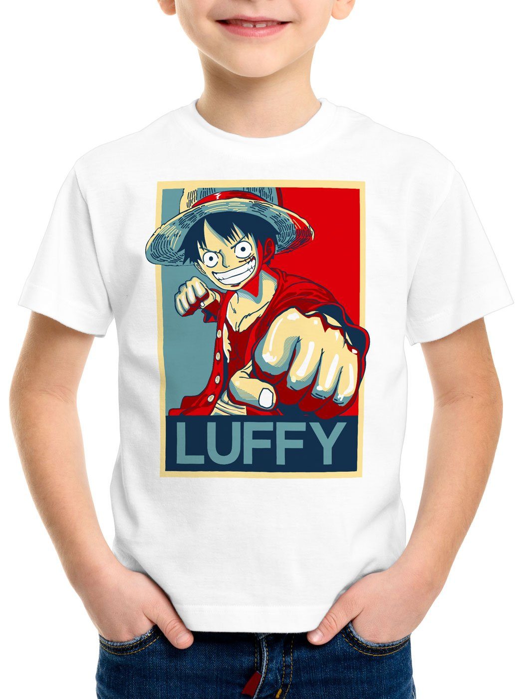 style3 T-Shirt Luffy One Strohhut one piece japan anime luffy manga monkey ruffy