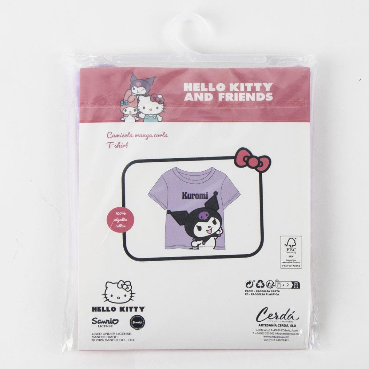 Hello Kitty T-Shirt - Kurzarmshirt Kinder Baumwollshirt Freizeit Sommer Kleidung (1-tlg) – Bild 5 von 5