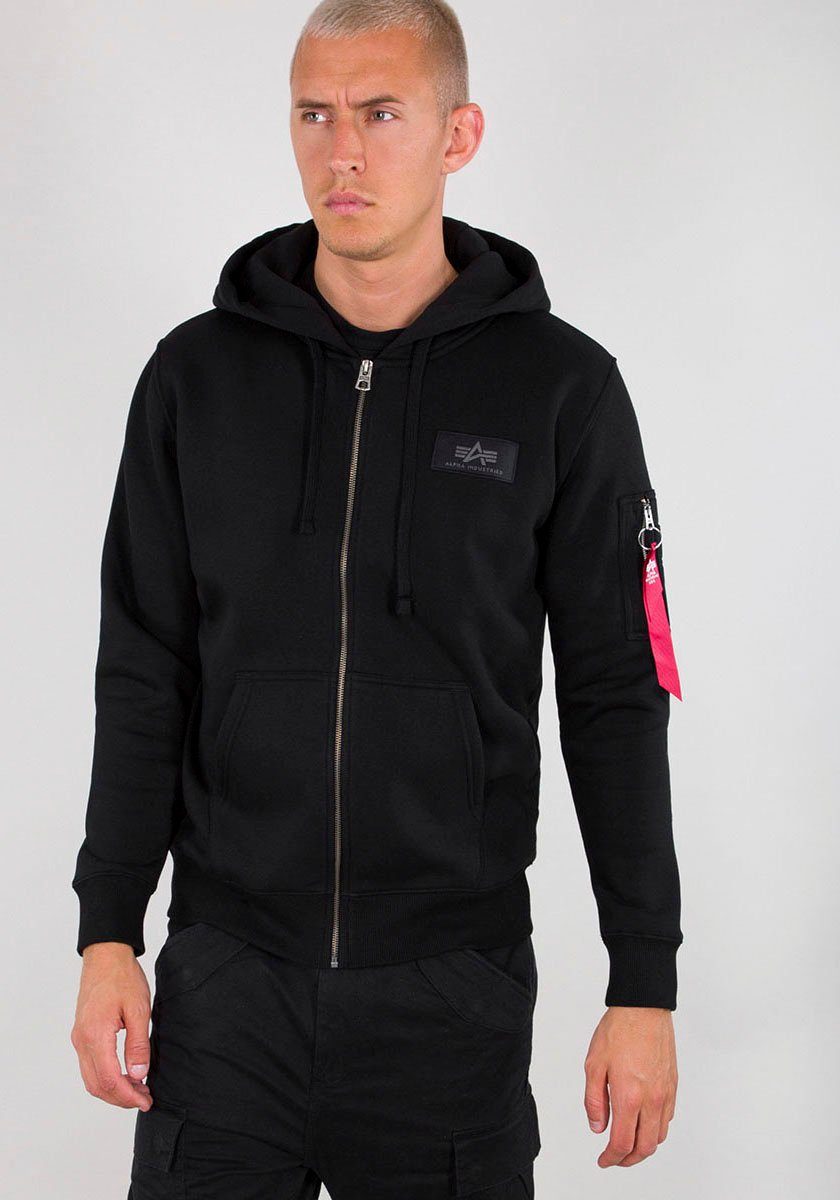 Alpha Industries Kapuzensweatjacke Back Print Zip Hoody günstig online kaufen