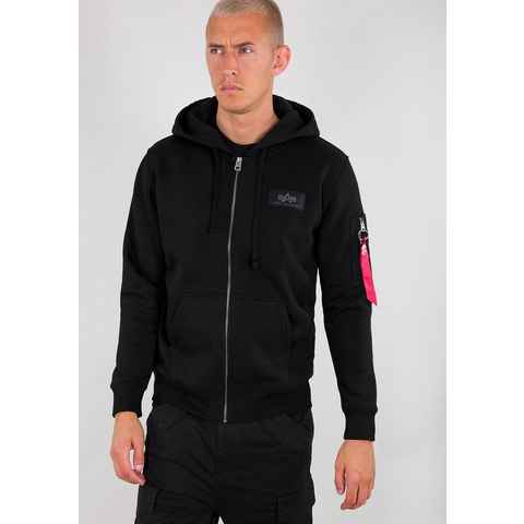 Alpha Industries Kapuzensweatjacke Back Print Zip Hoody