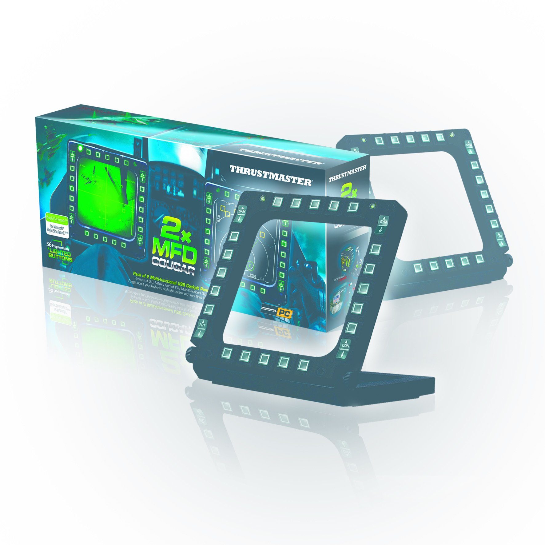 Thrustmaster MFD Cougar Pack Joystick