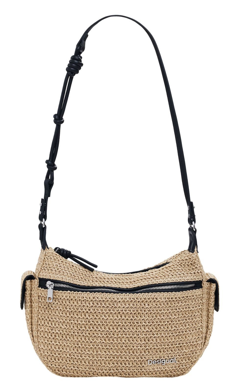 Schultertasche Raffia Shoulder Bag